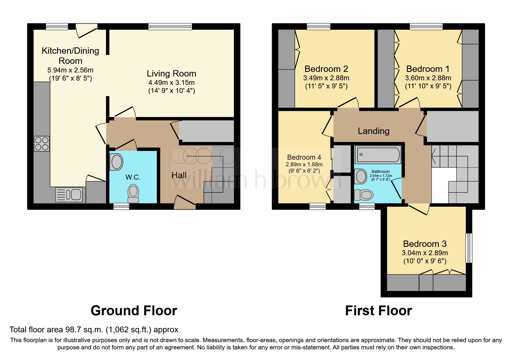 Skipton Close, Stevenage SG2, 4 bedroom end terrace house for sale