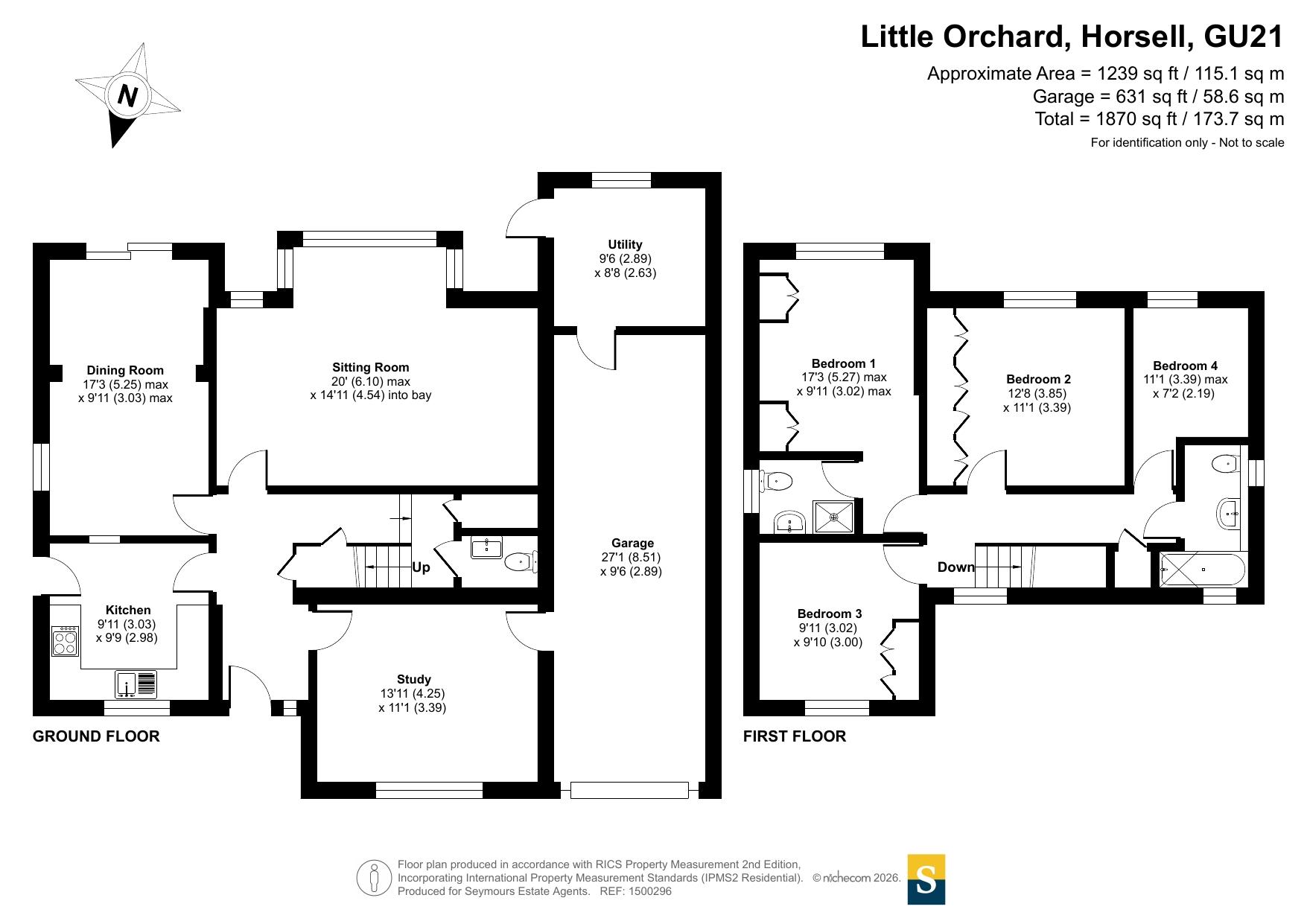 3, Little Orchard, Surrey floorplan
