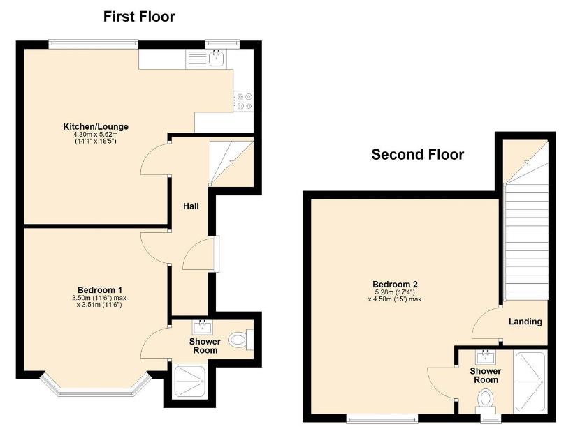Green Drive, Southall floorplan