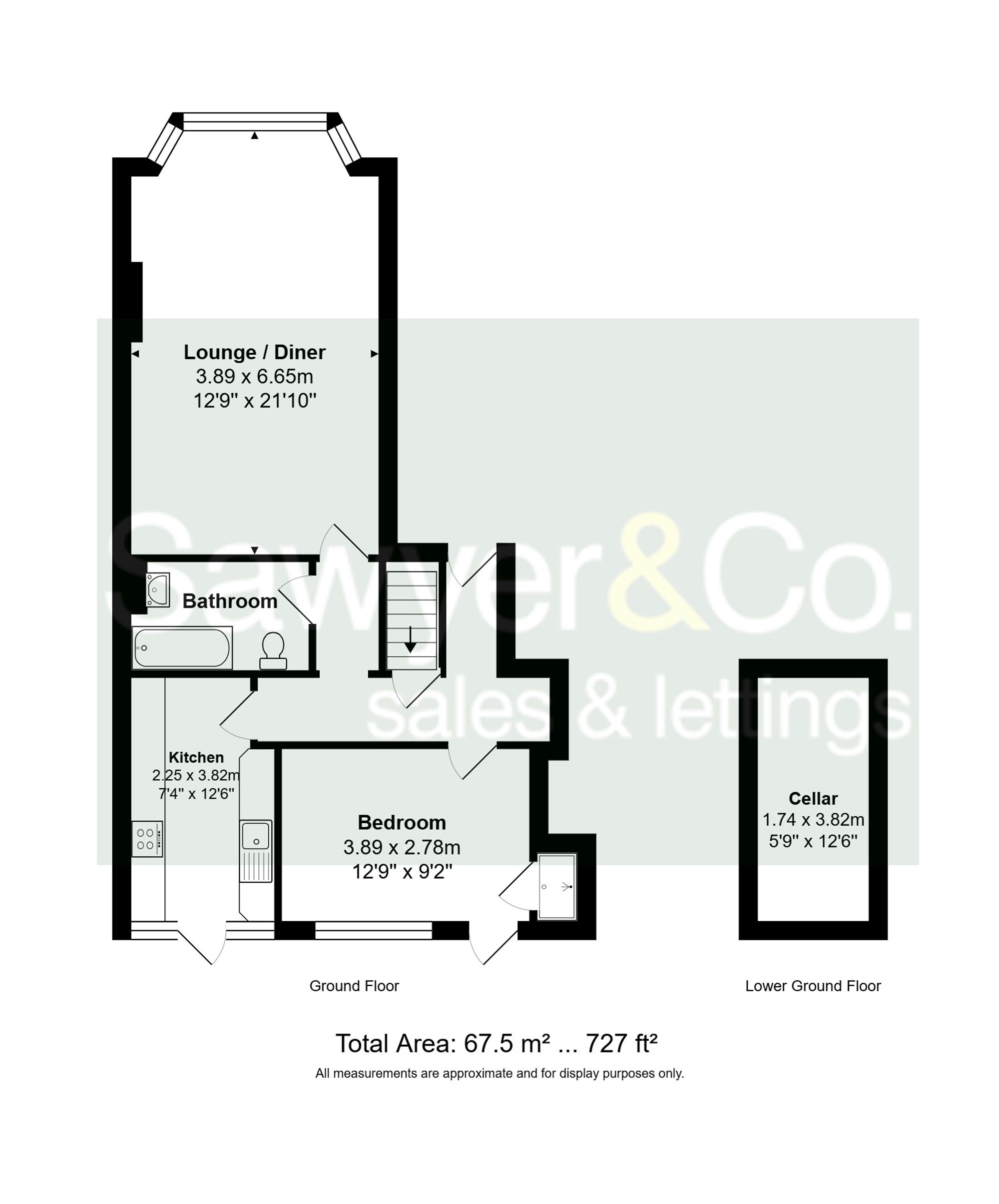 Melville Road, Hove, BN3 floorplan