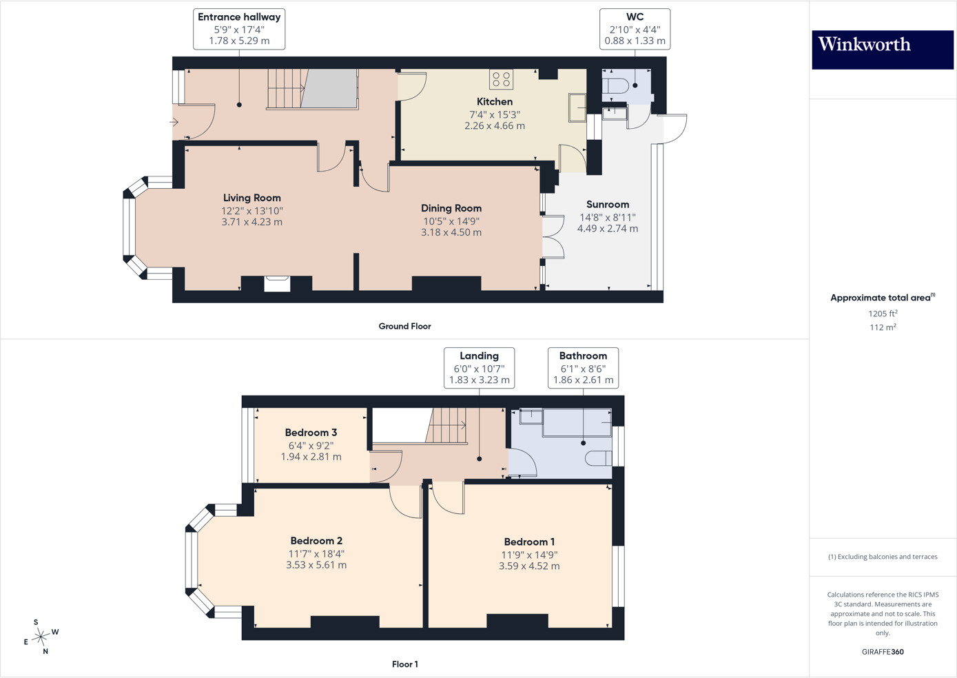 38, Hillside Avenue, Wembley floorplan