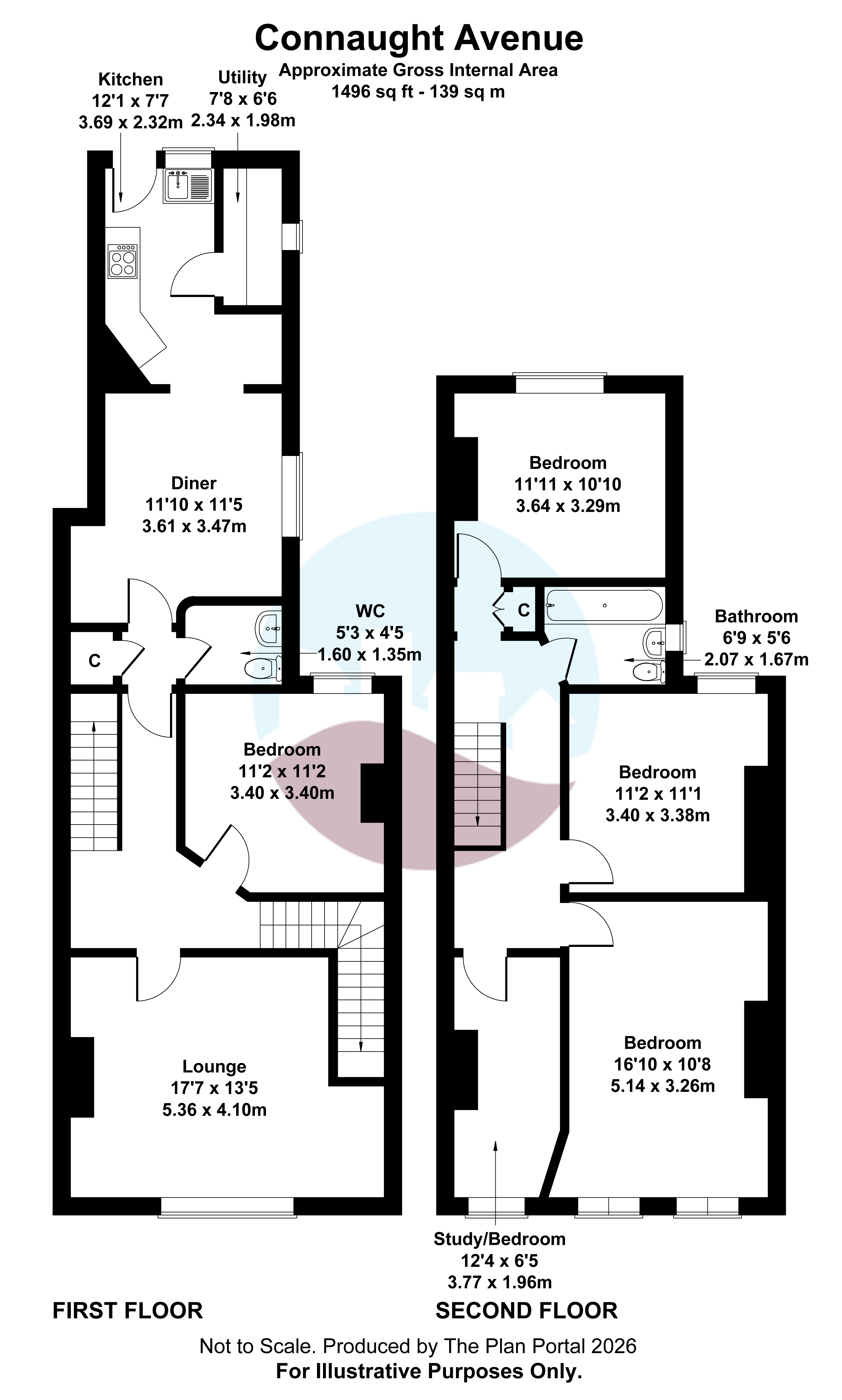 37a, Connaught Avenue, Frinton On Sea floorplan