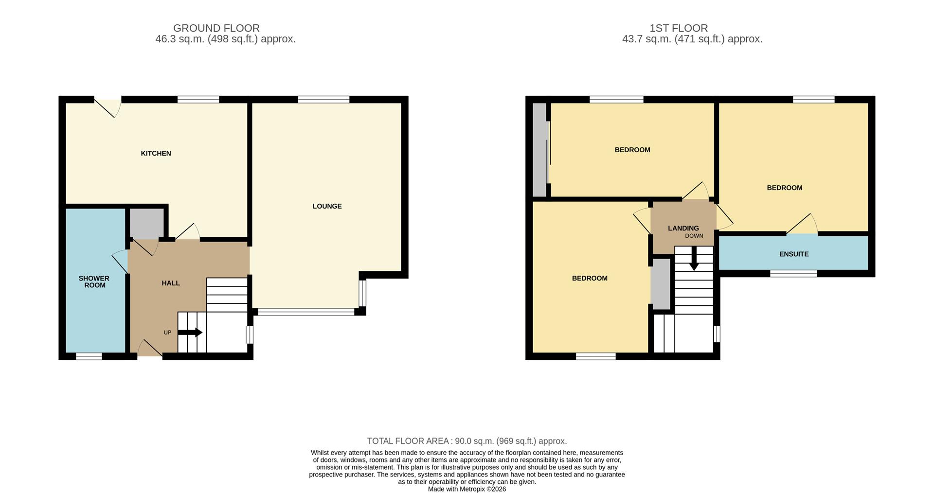 72, Myreside Avenue, Leven floorplan