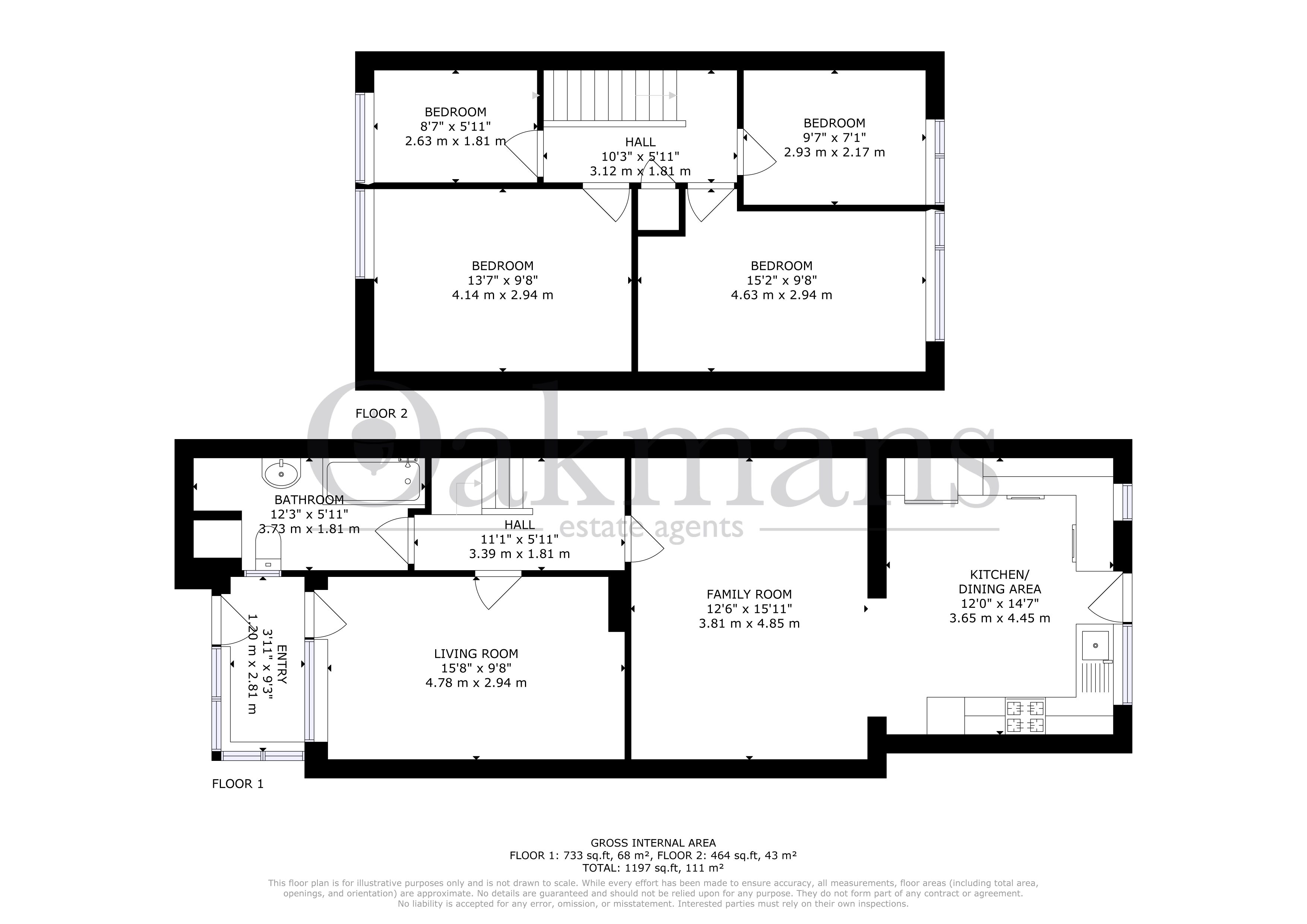 14, Bankside, Birmingham floorplan
