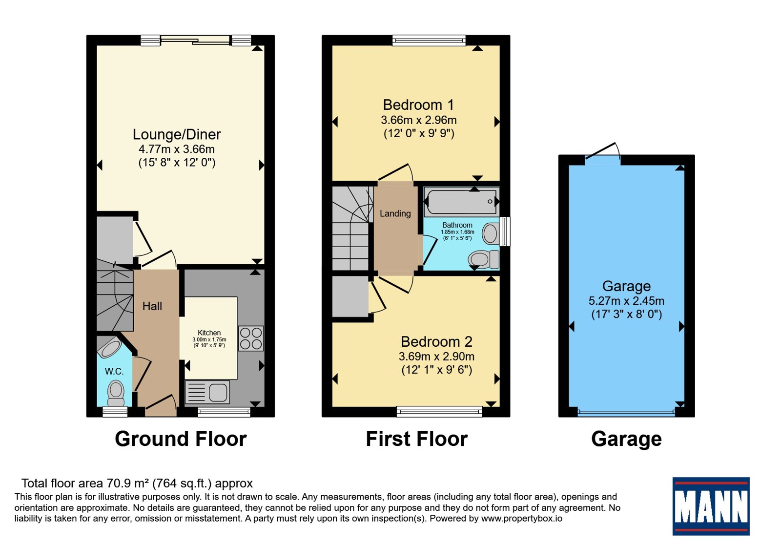 26, Leigh Road, Rochester floorplan
