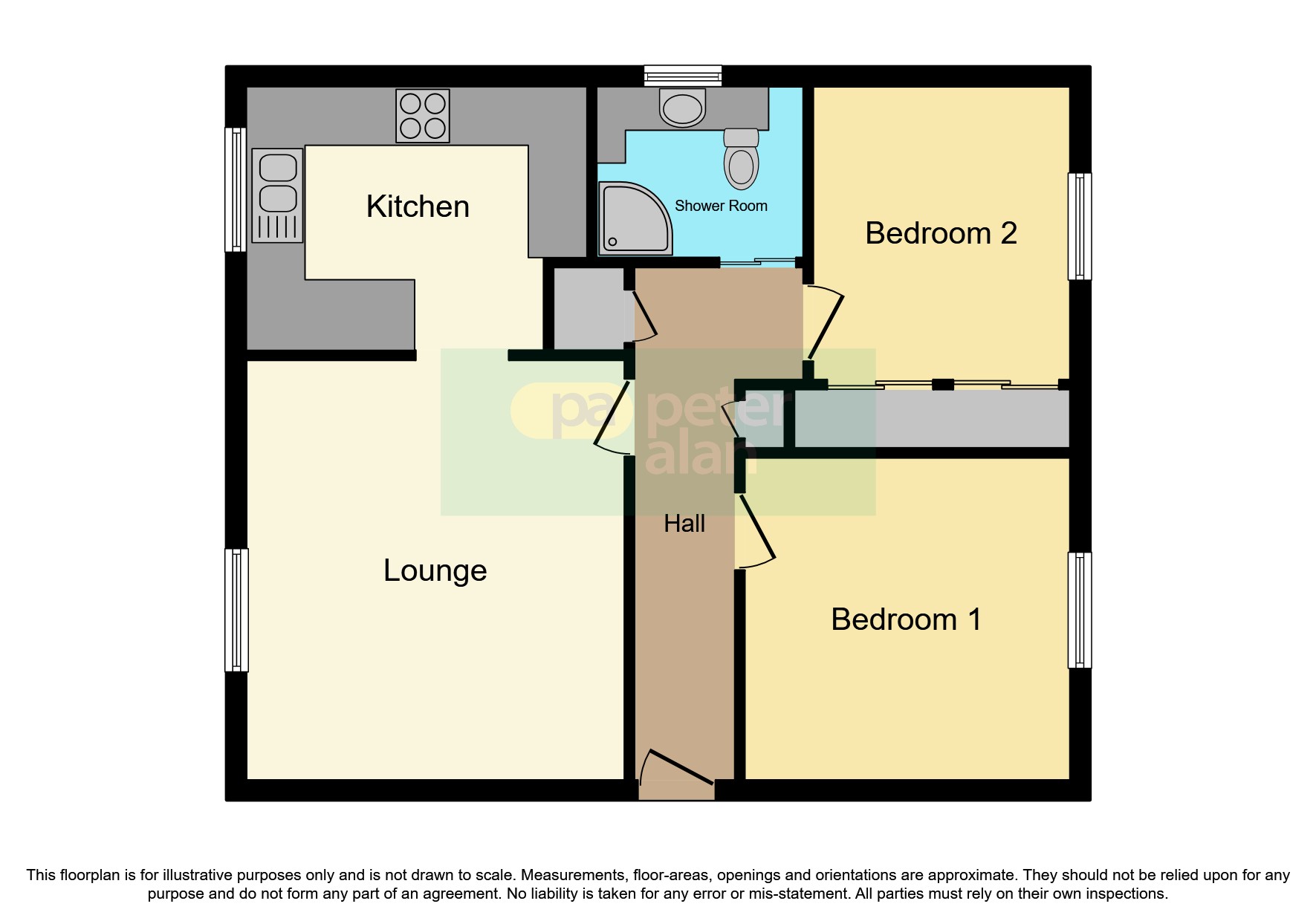 Woodside Court, Cardiff floorplan