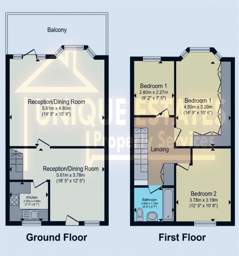 Billet Road, London floorplan