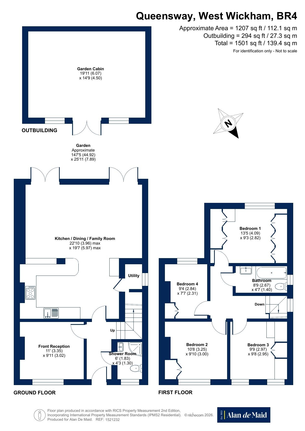 210, Queensway, Kent floorplan