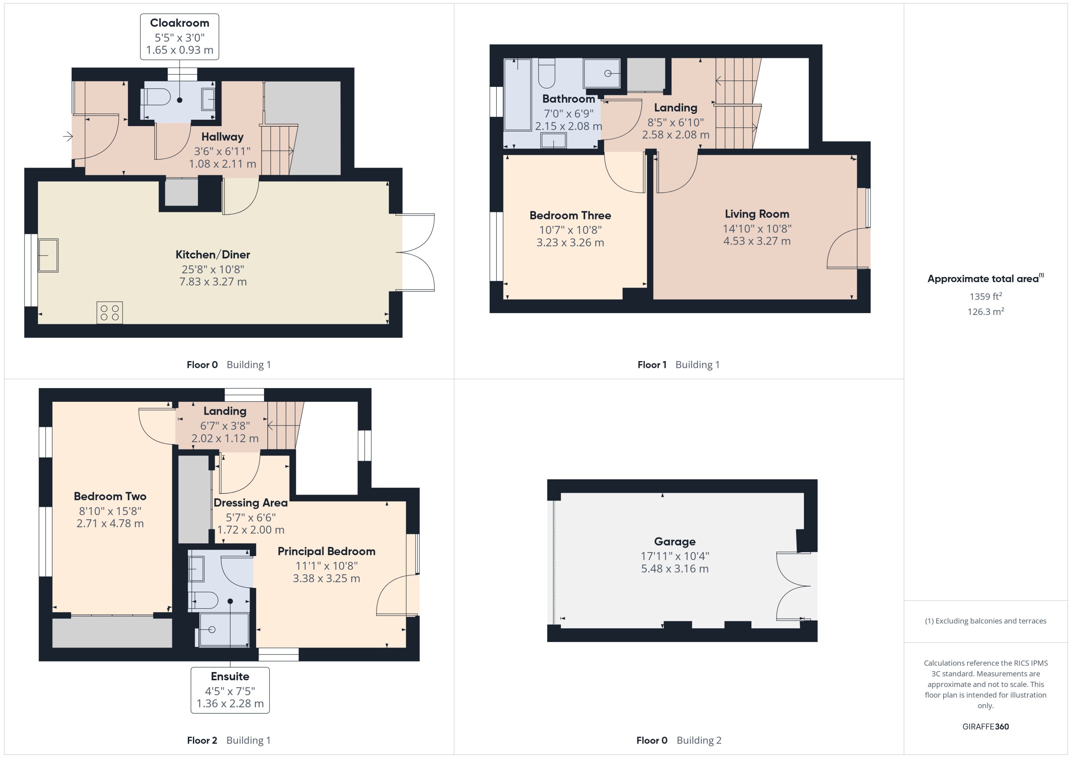 2, Oakwood Mews, Ashford floorplan