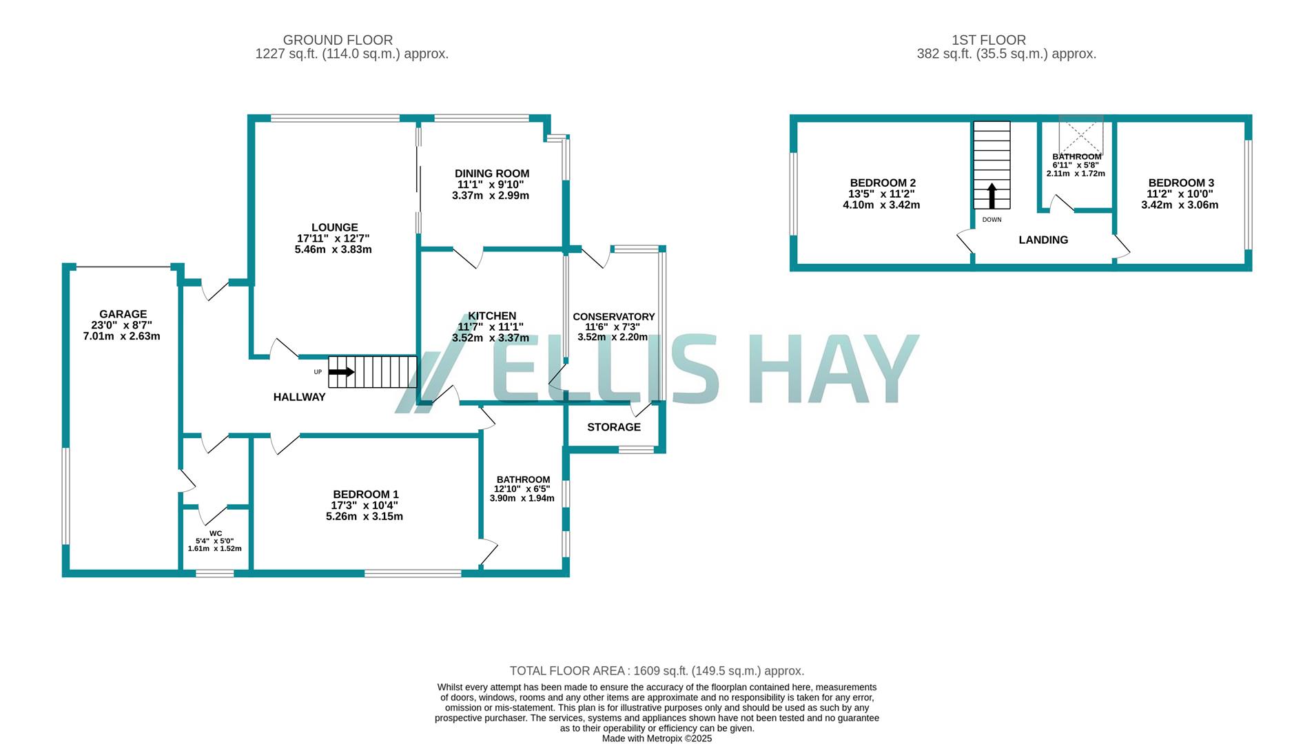 15, Station Lane, Scarborough floorplan