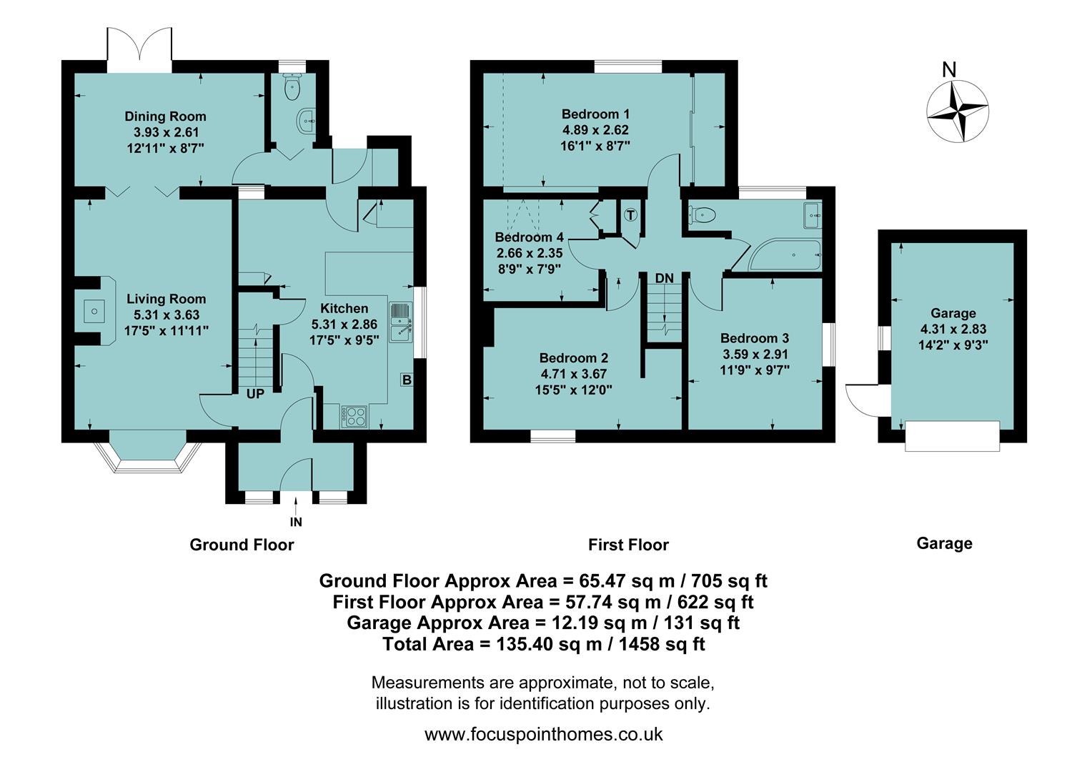 43, Midway, Middleton Cheney floorplan