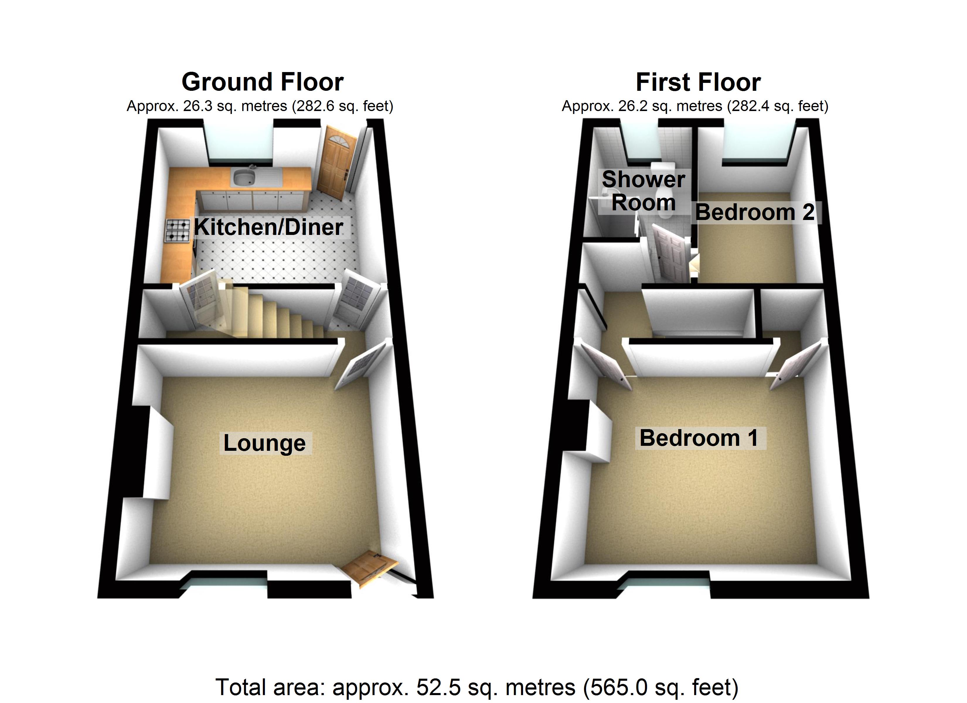 2 Bedrooms Terraced house for sale in Eastwood Road, Sheffield S11