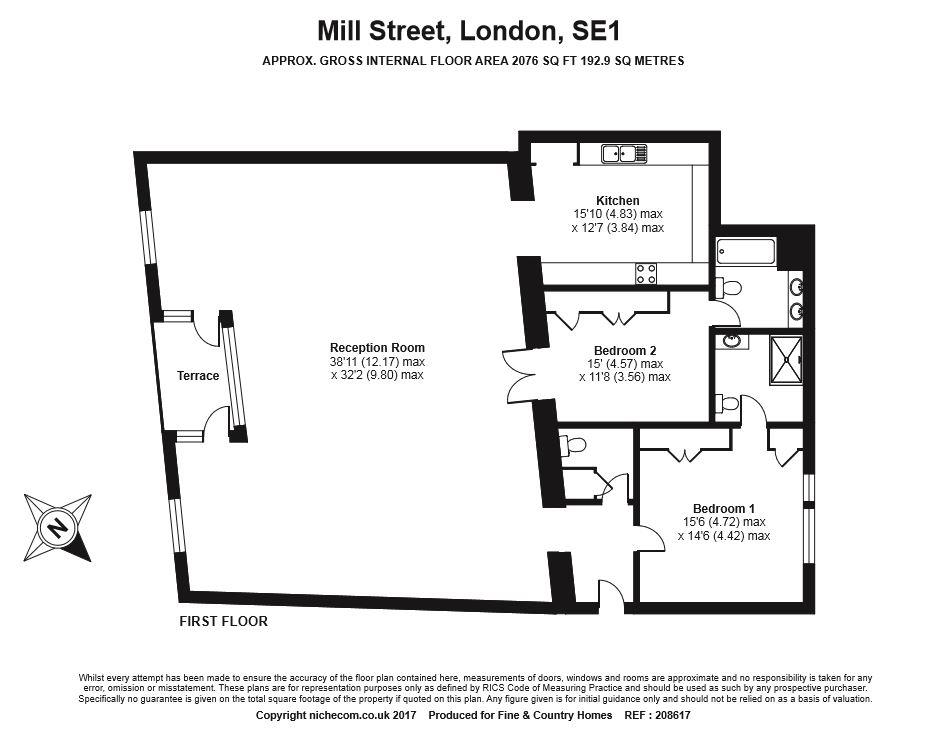 2 Bedrooms Flat for sale in St Saviours Wharf, Tower Bridge SE1