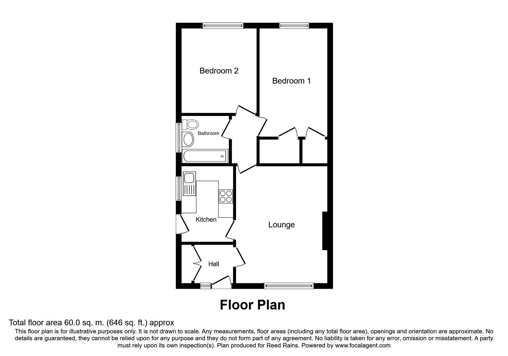 2 Bedrooms Bungalow for sale in Pendle Road, Leyland PR25