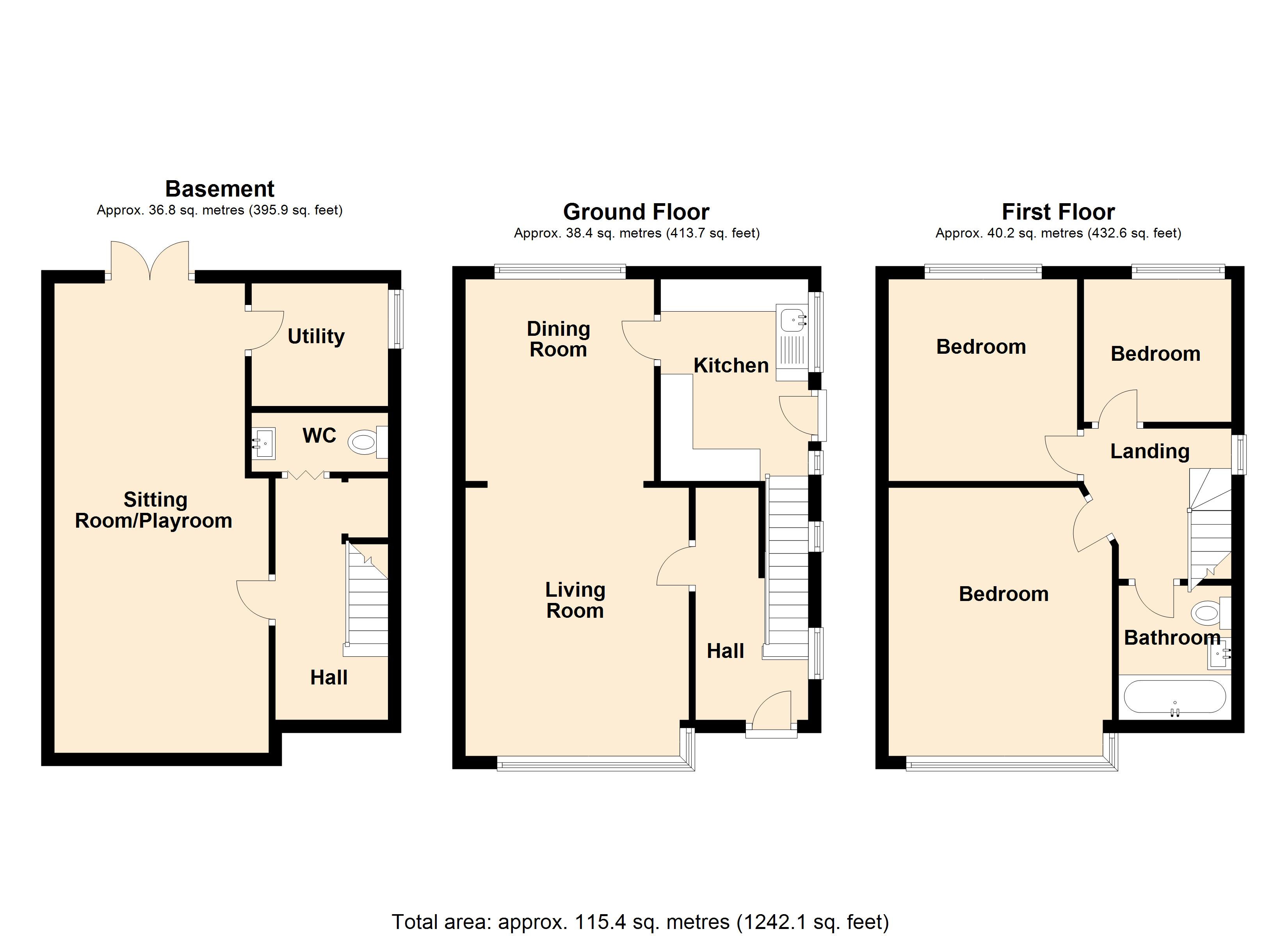 3 Bedrooms Semi-detached house for sale in Castle Grove Avenue, Headingley, Leeds LS6