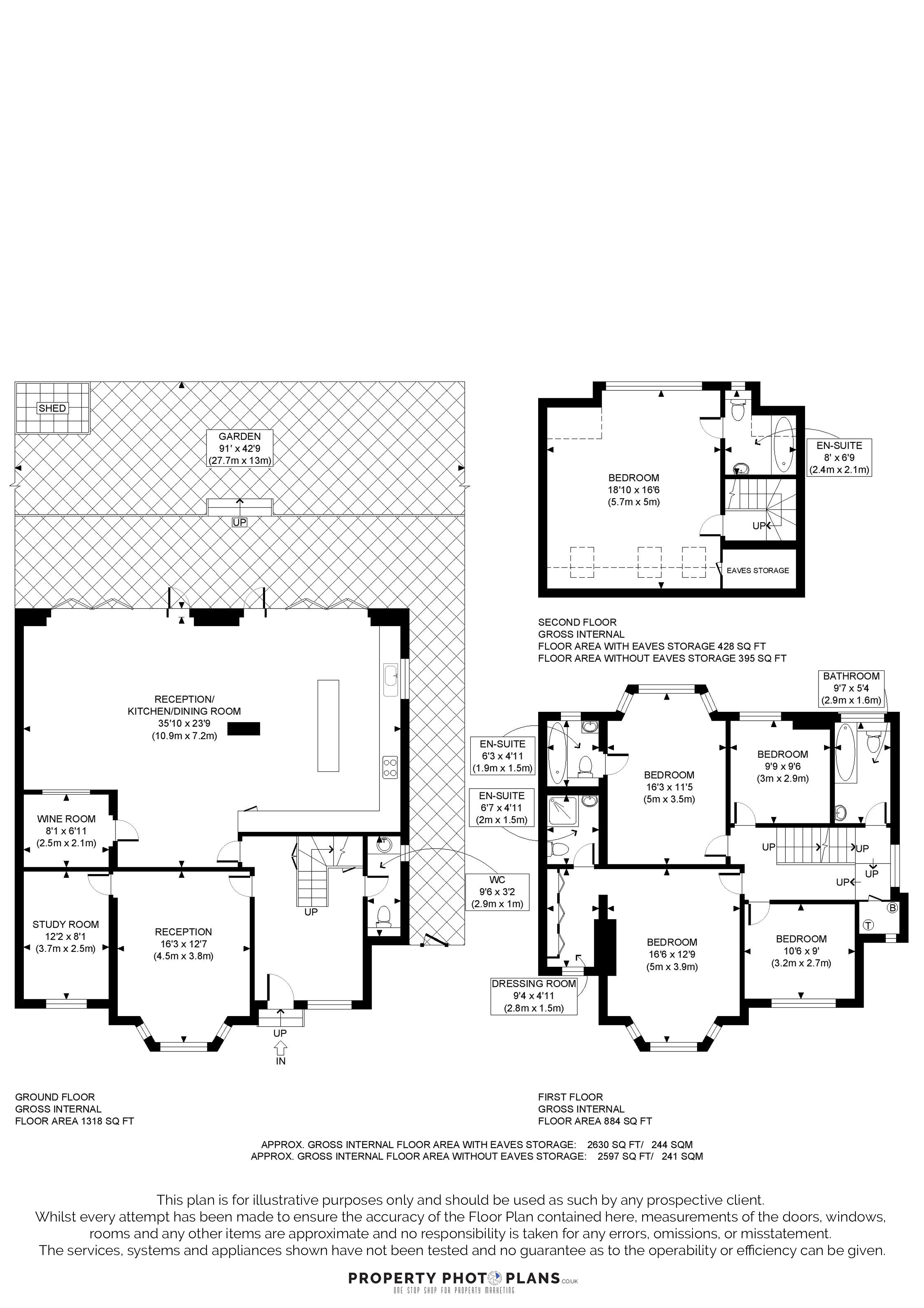 78, Windermere Avenue, London floorplan