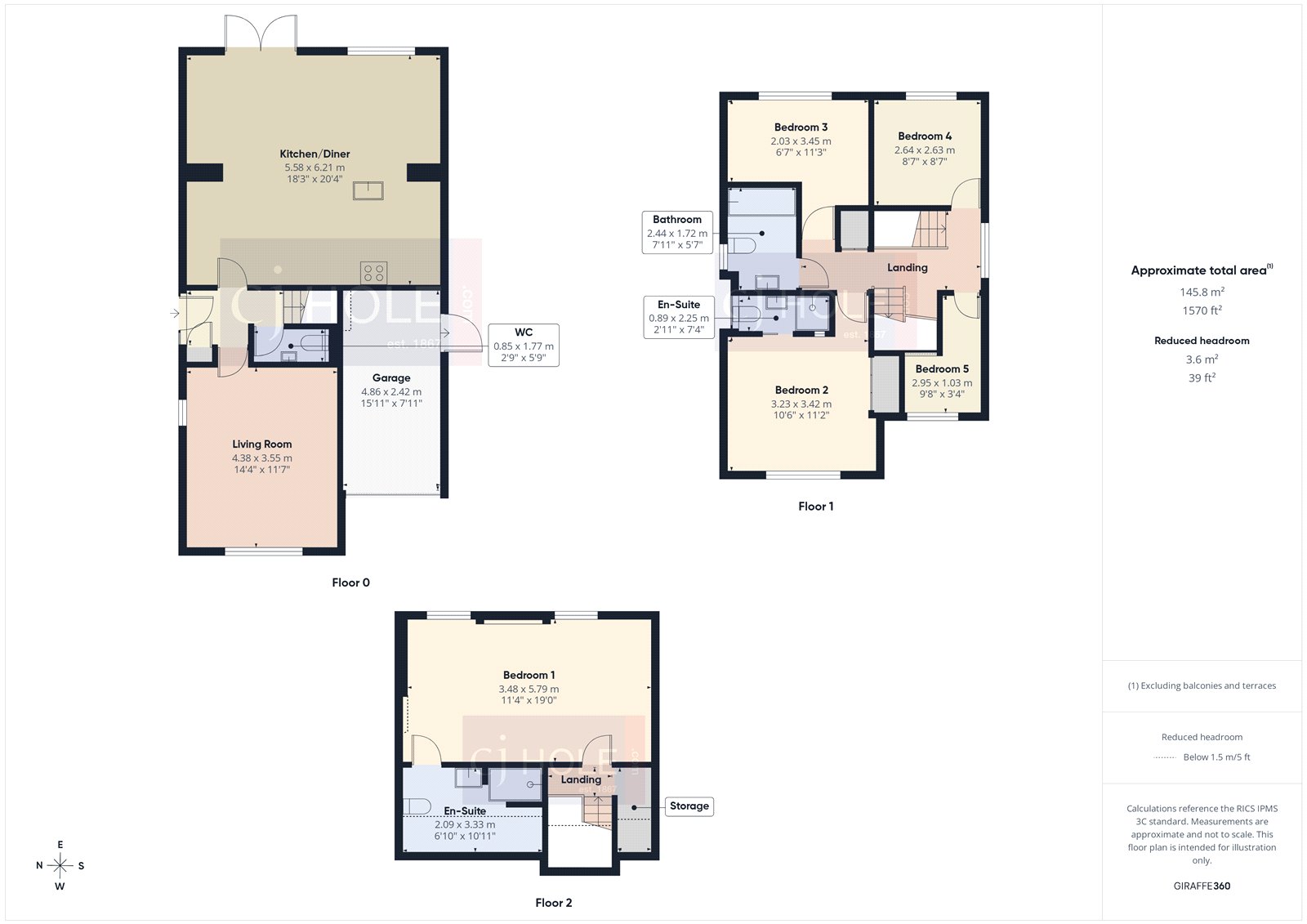 13, Mallard Close, Bristol floorplan