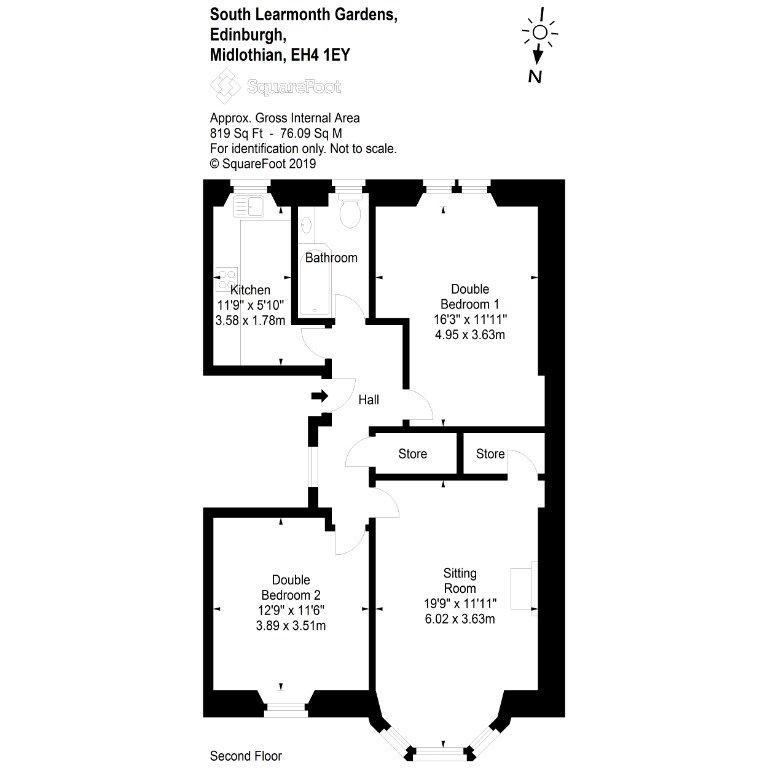 2 Bedrooms Flat to rent in South Learmonth Gardens, Comely Bank, Edinburgh EH4