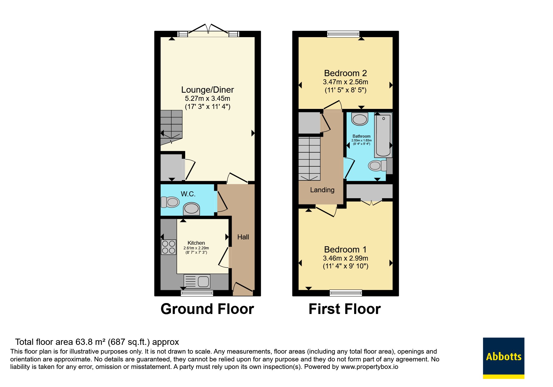 14, Apple Tree Court, Ely floorplan