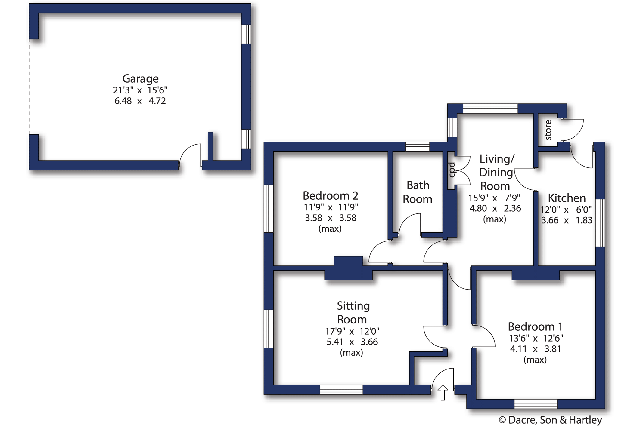 Snaizeholme,, Marshfield Road, North Yorkshire floorplan
