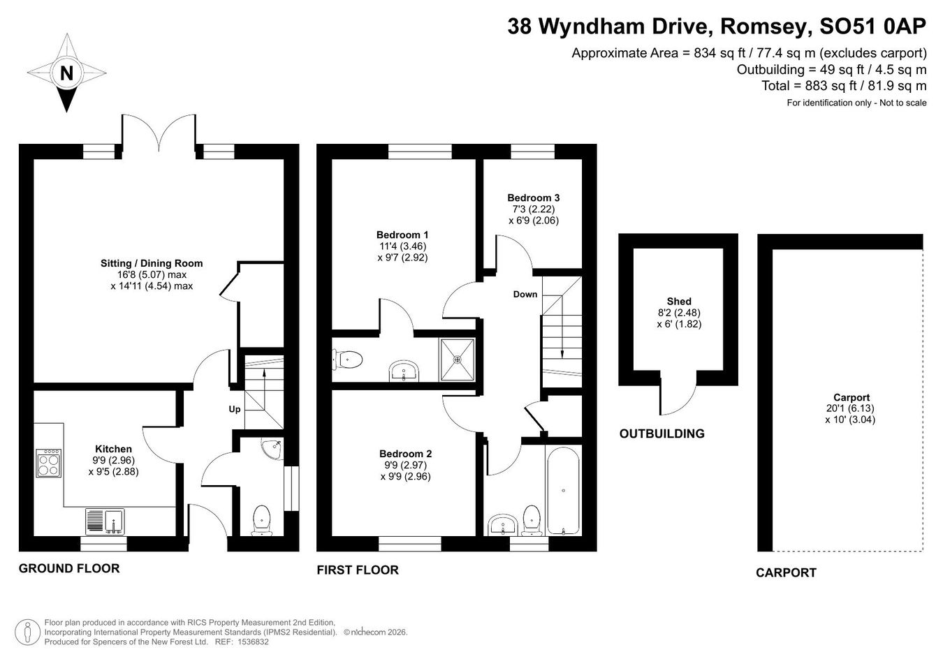 Wyndham Drive, Romsey floorplan