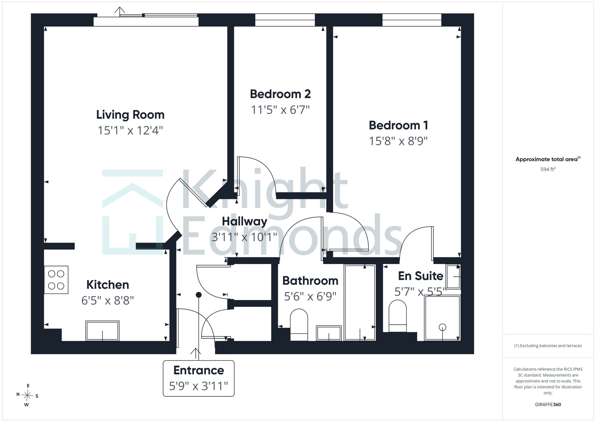 43 Mckenzie Court, Maidstone floorplan