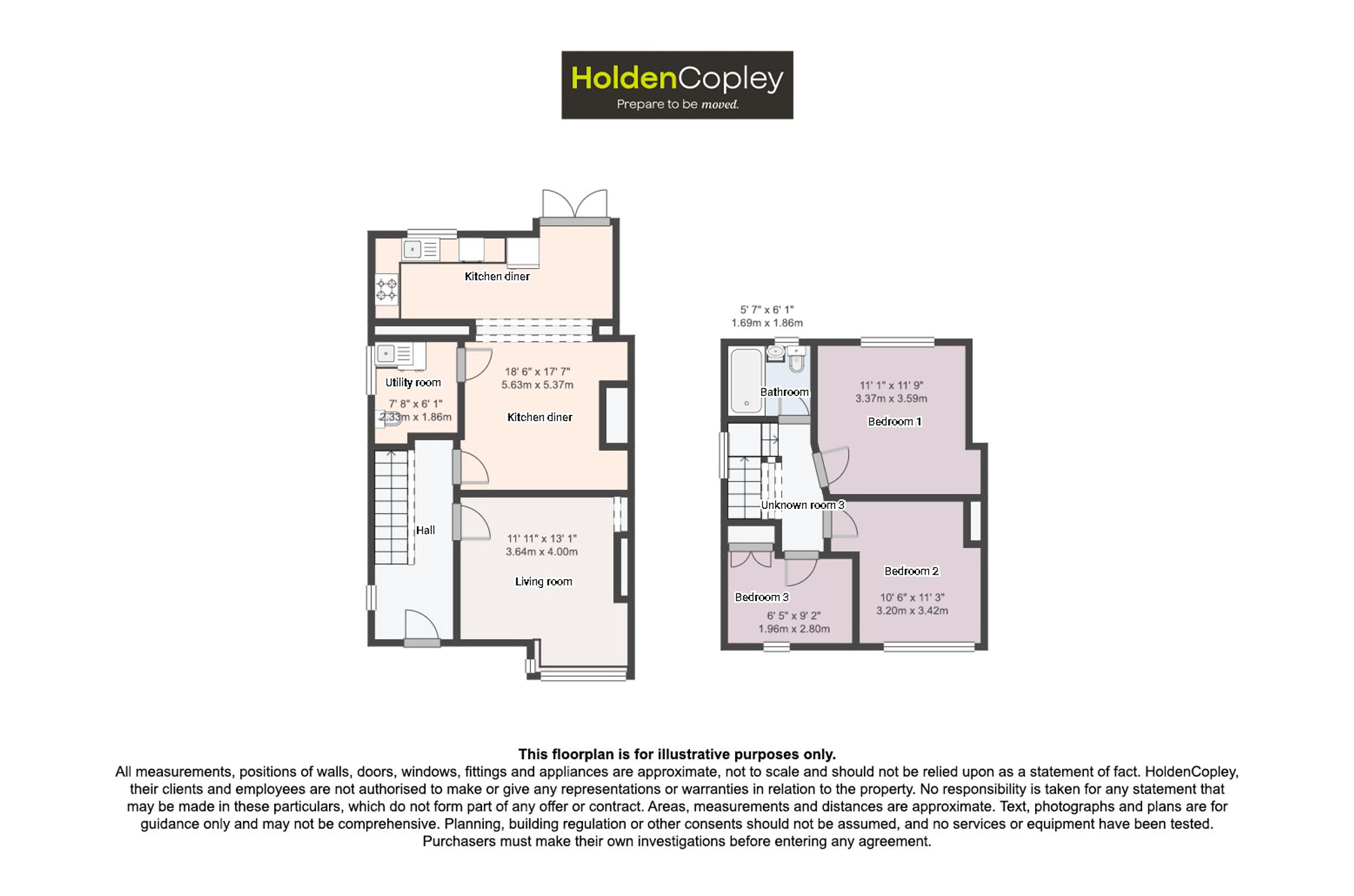 19 Hall Drive, Nottingham floorplan