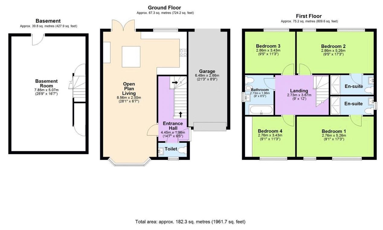 72, Breinton Road, Hereford floorplan