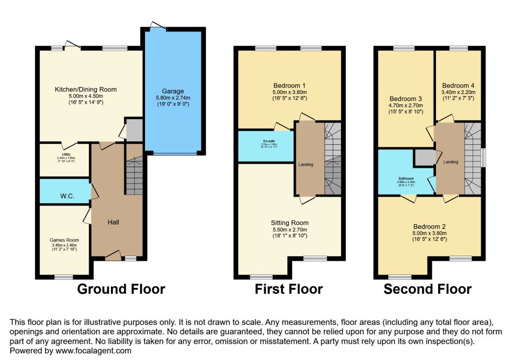 10, Brice Gardens, Buntingford floorplan
