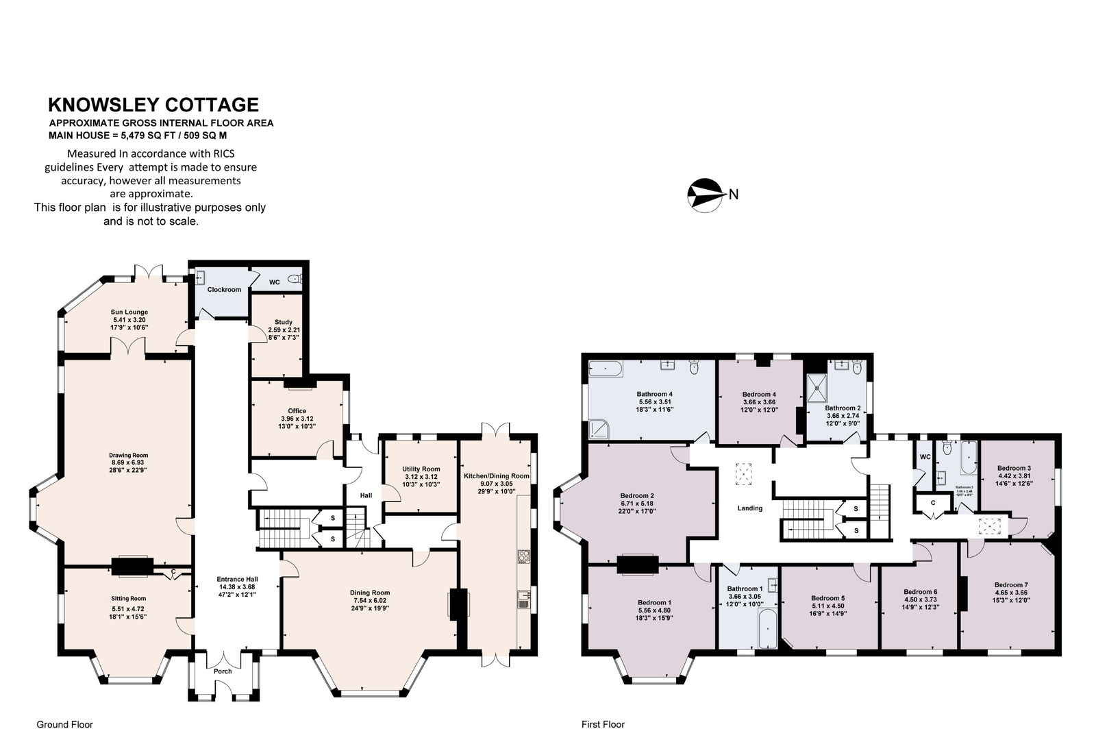 Knowsley Cottage, Knowsley Lane, Prescot floorplan