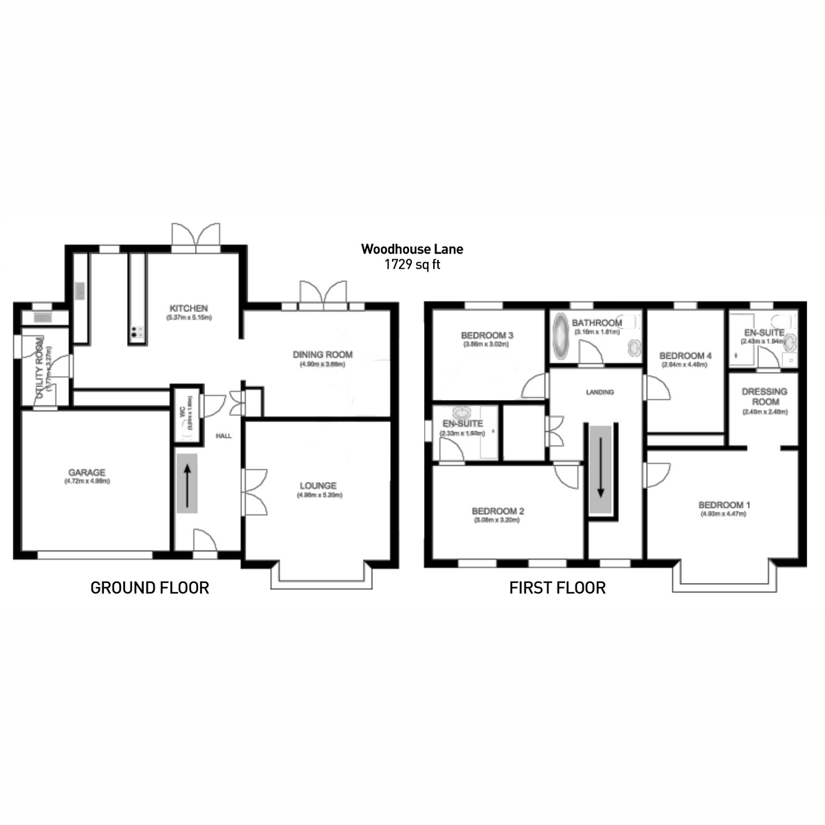 31, Woodhouse Lane, Hartlepool floorplan