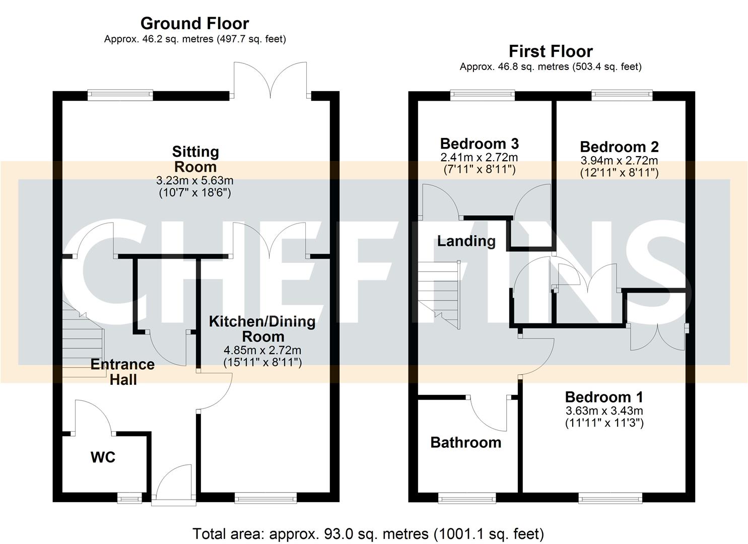 48, Sorrel Walk, Haverhill floorplan