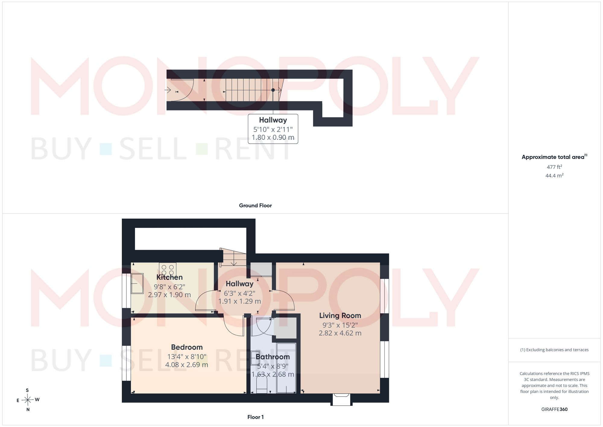 4 The Millyard Chester Road, Wrexham floorplan