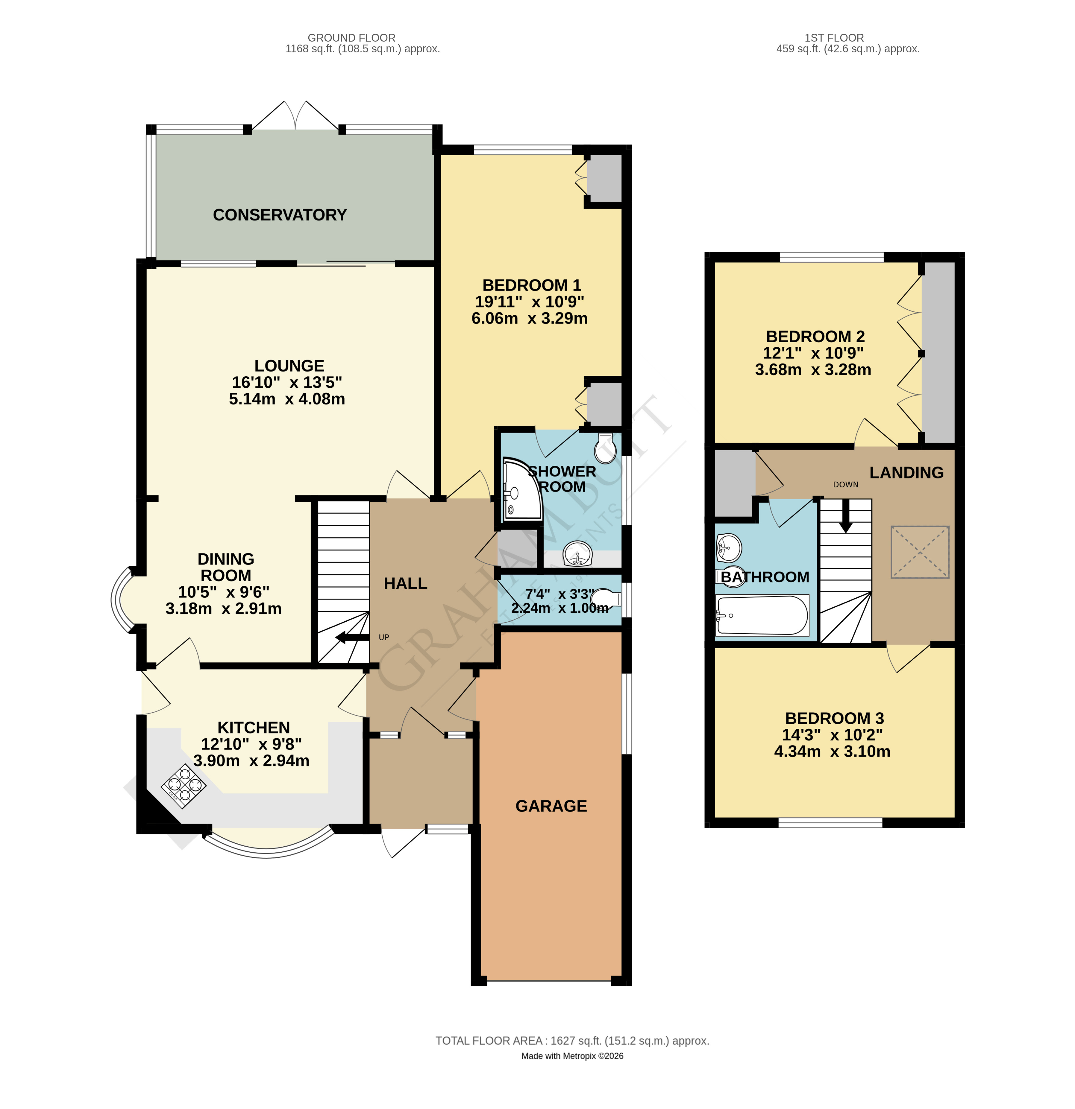 11, Montgomeri Drive, Littlehampton floorplan