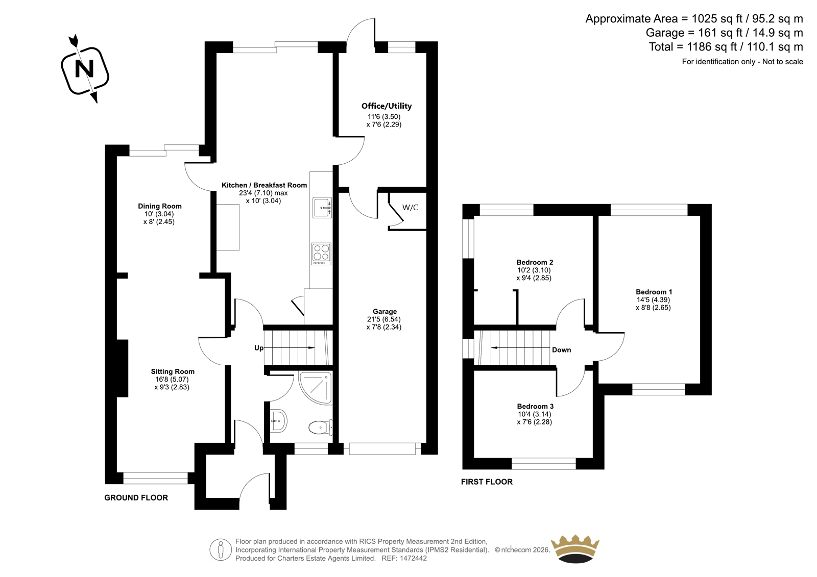 249, Findon Road, Worthing floorplan