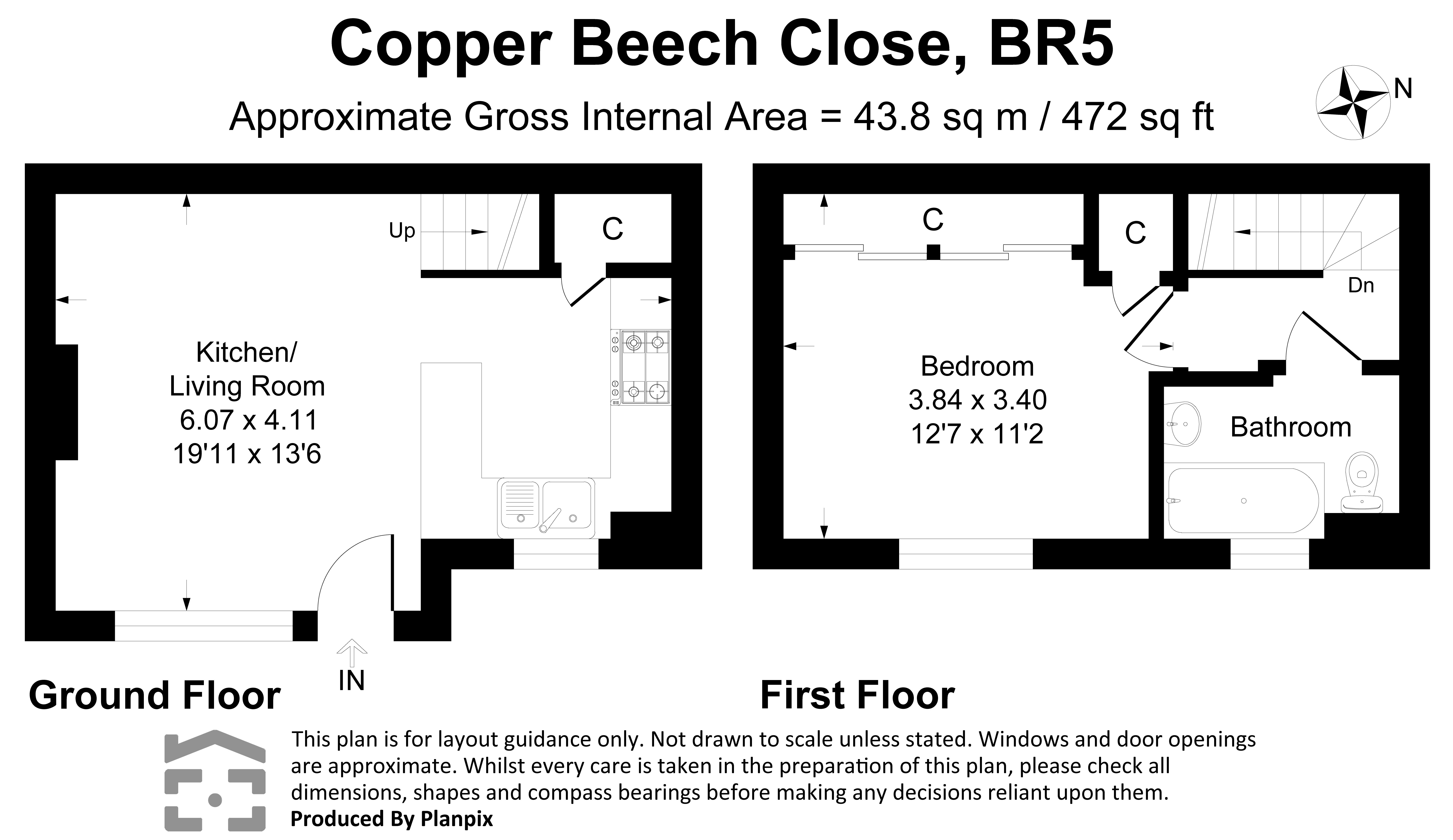 7, Copper Beech Close, Kent floorplan