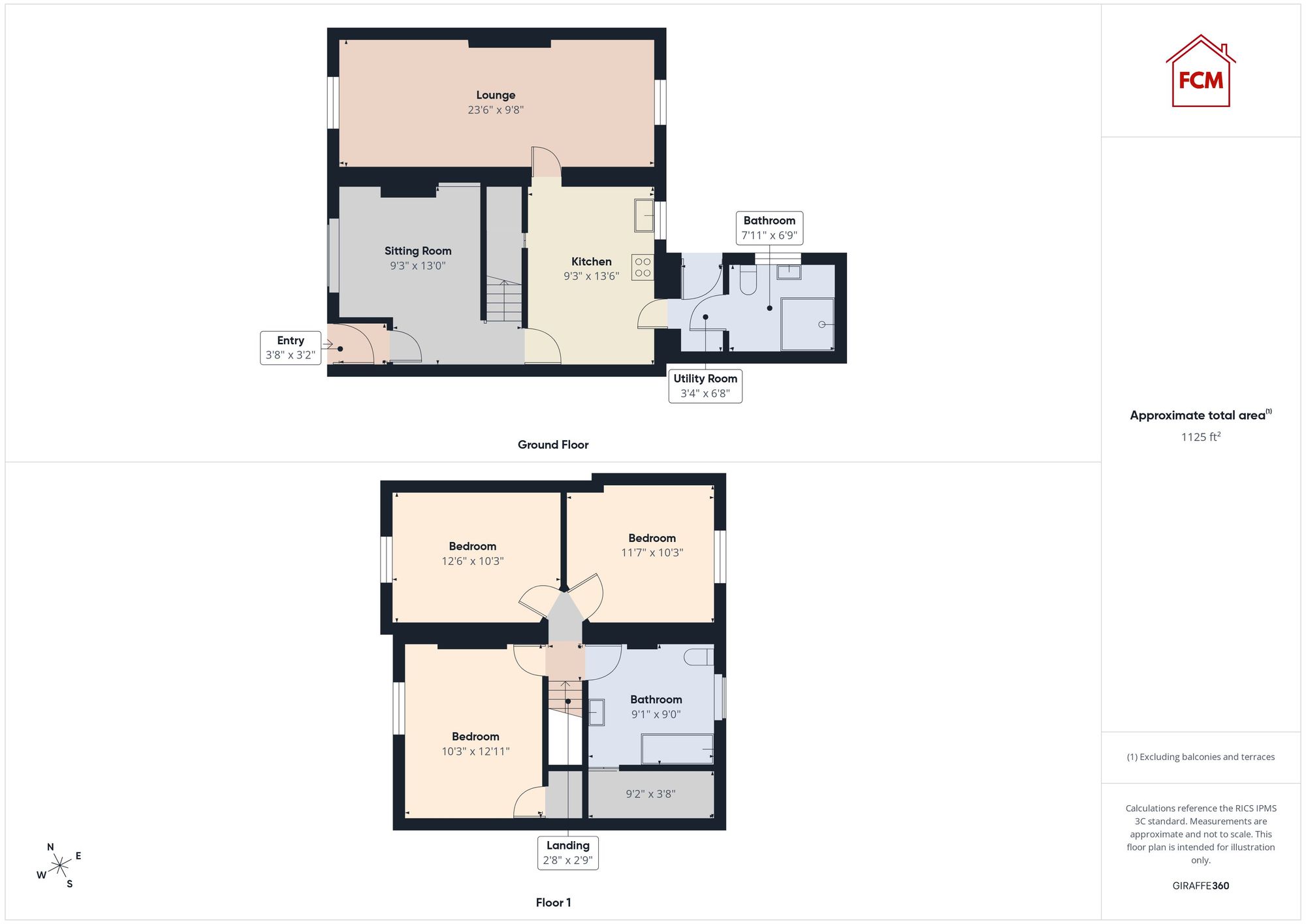 2 Queen Street, Cleator Moor floorplan