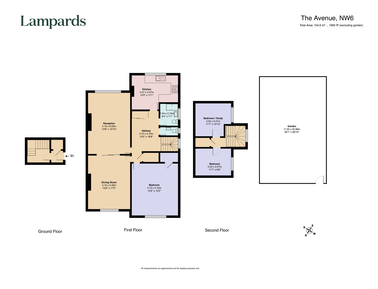 44a, The Avenue, London floorplan