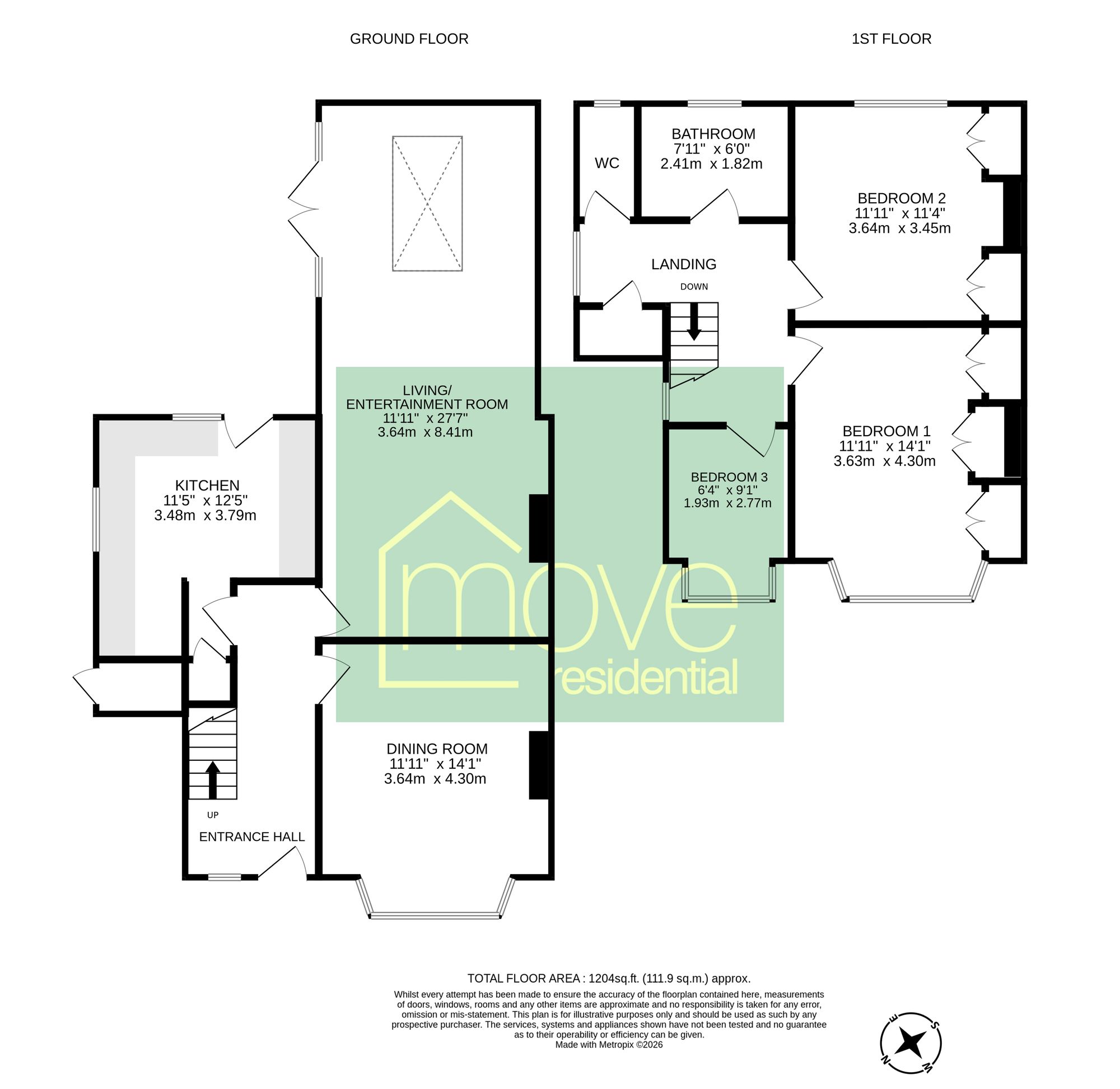 21 Ashcroft Drive, Wirral floorplan