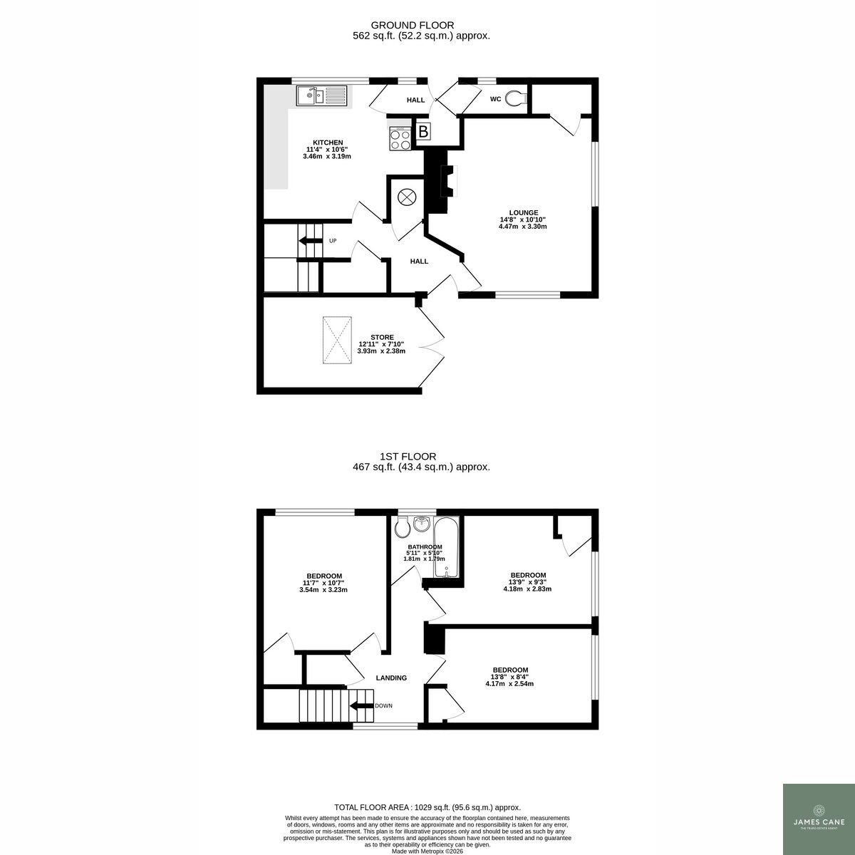 21, Penwerris Road, Truro floorplan