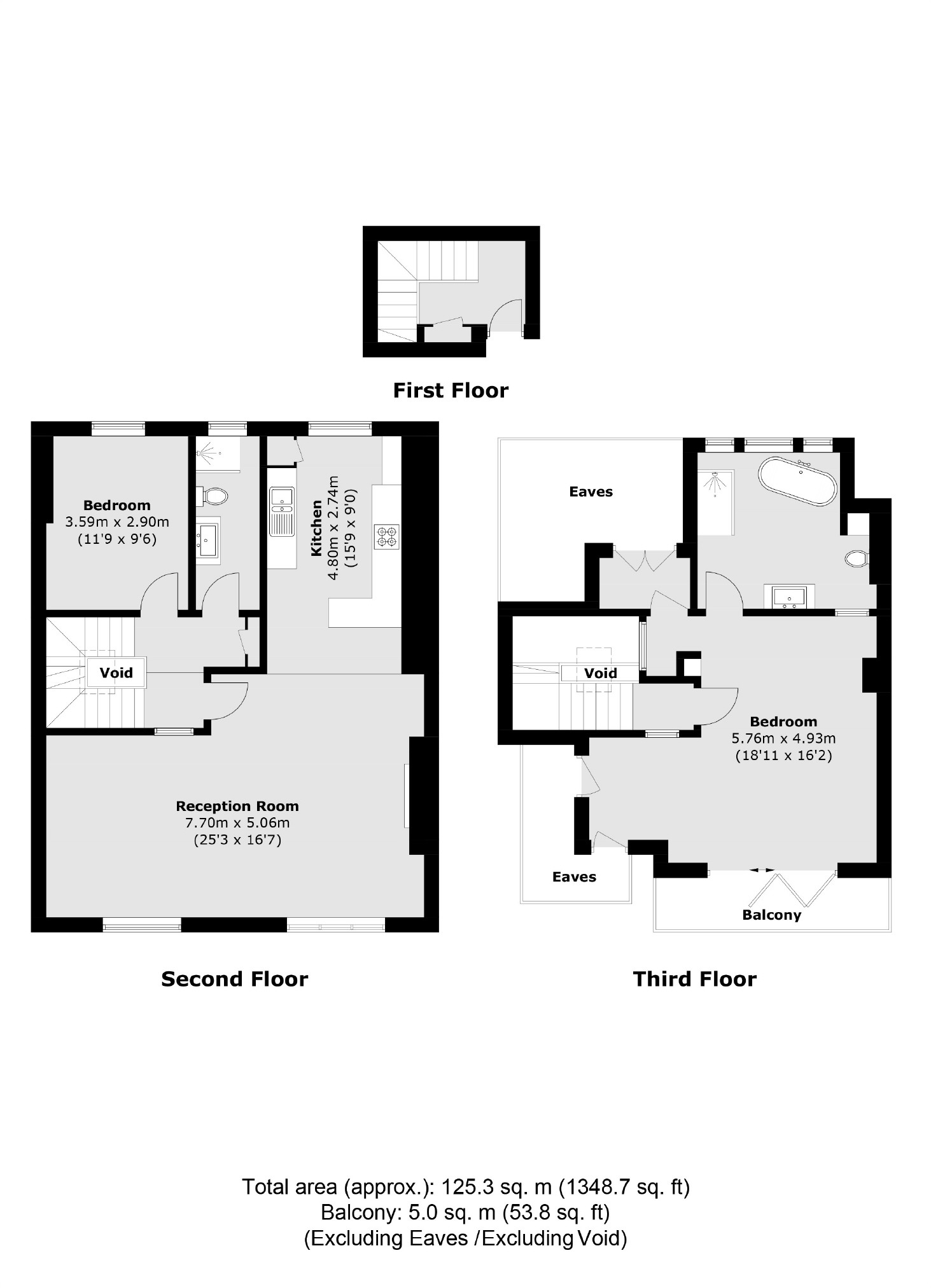 Flat 4, 24, St. Edmunds Terrace, London floorplan