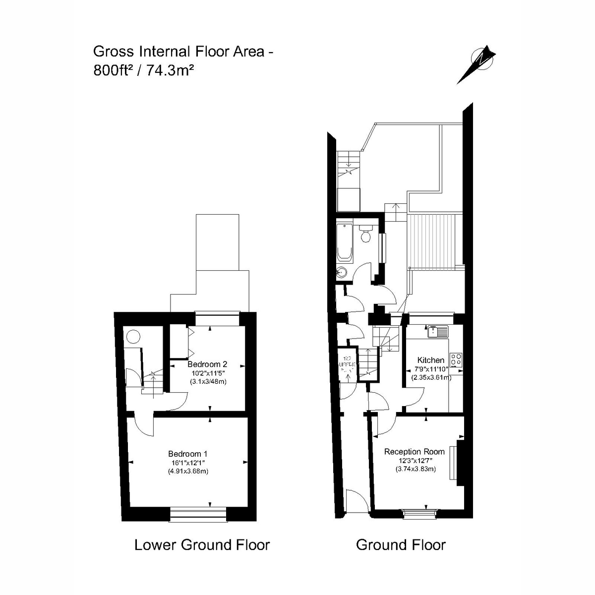 Ebury Street, London floorplan