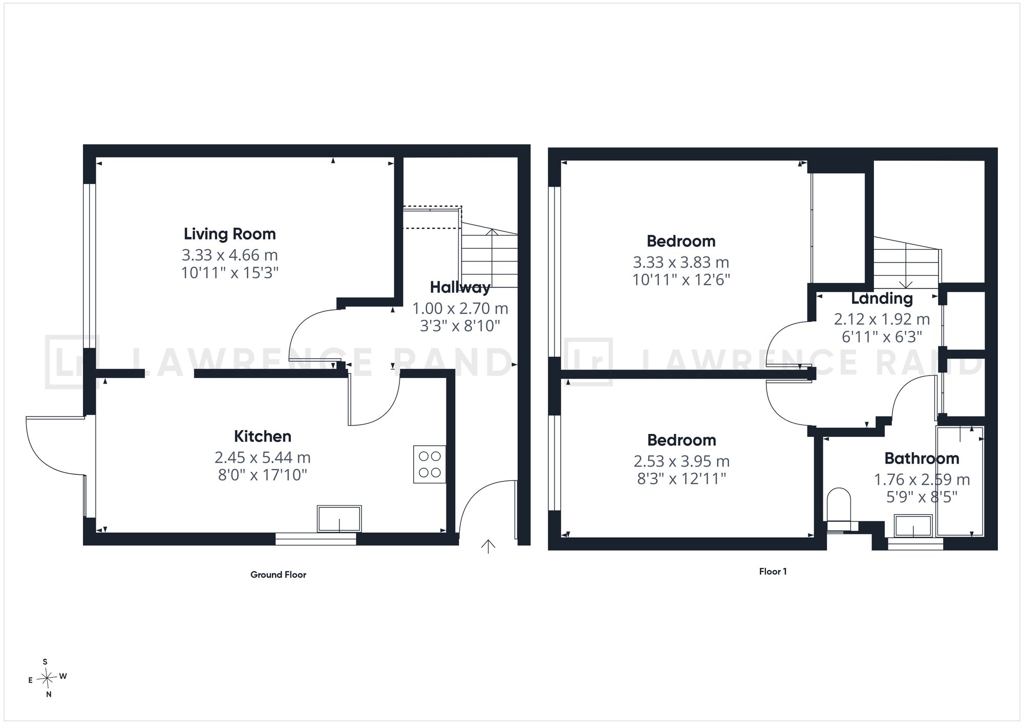 65, Myrtleside Close, Middlesex floorplan
