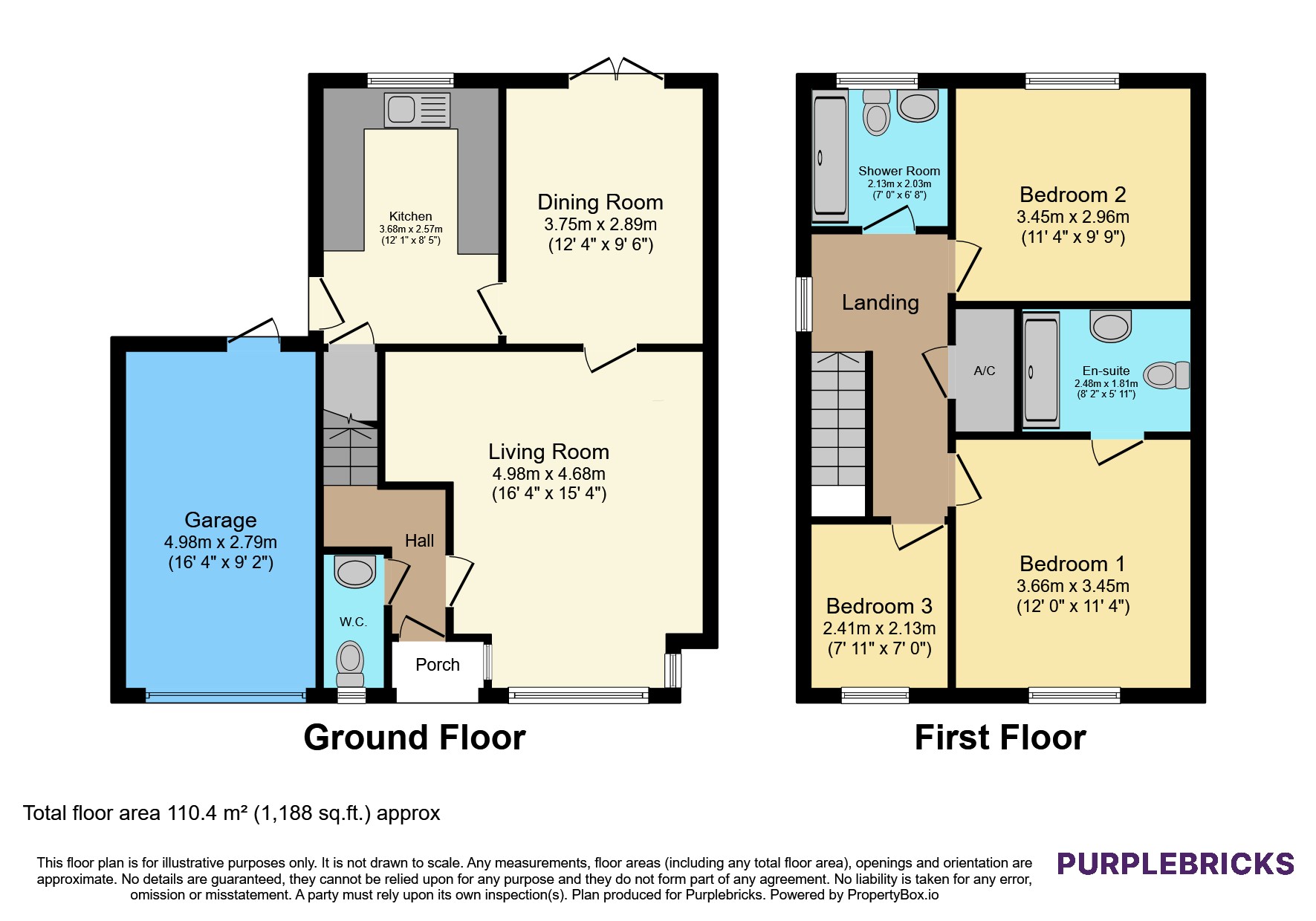 Old Barn Court, Caldicot floorplan