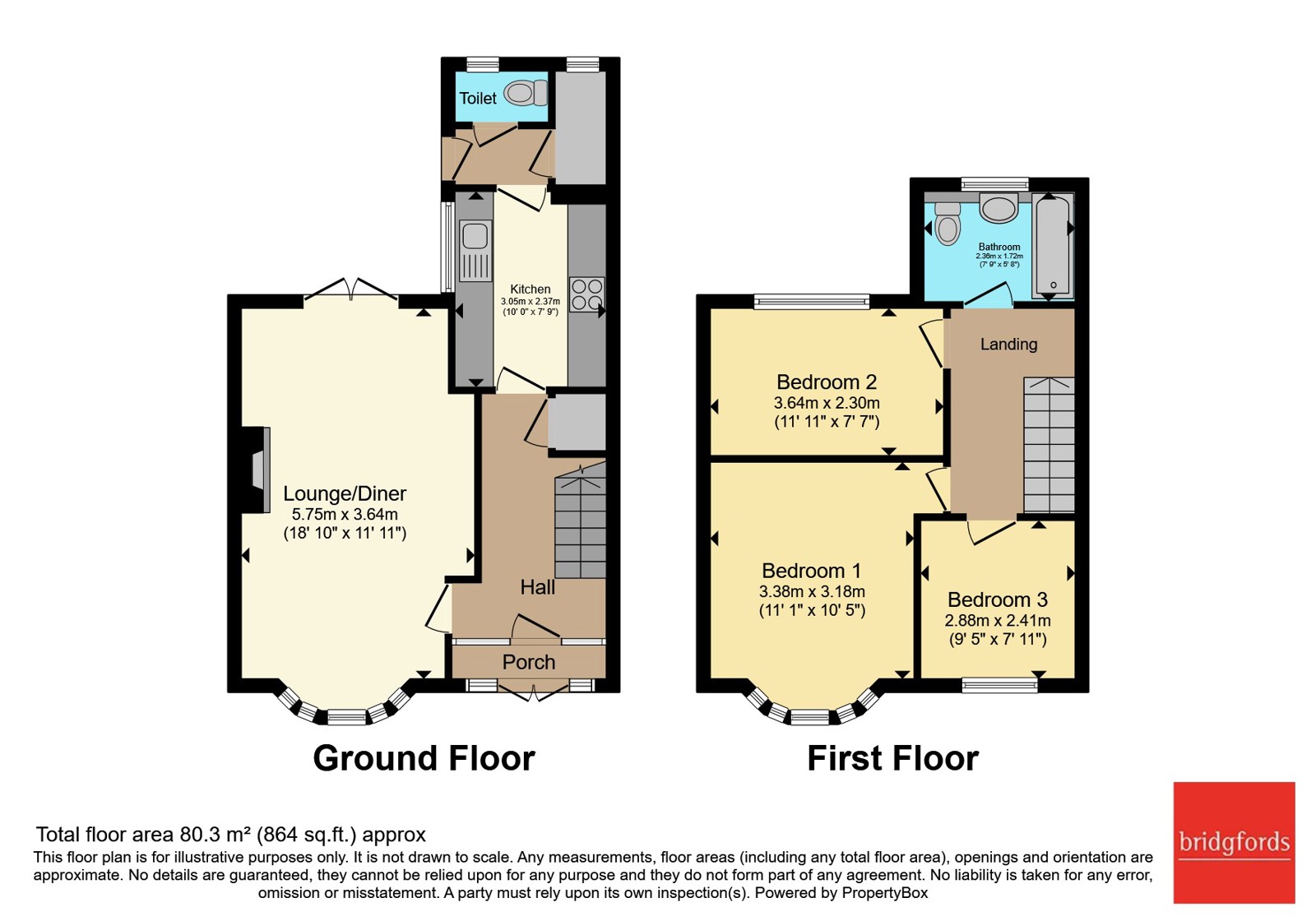 258, Tixall Road, Staffordshire floorplan