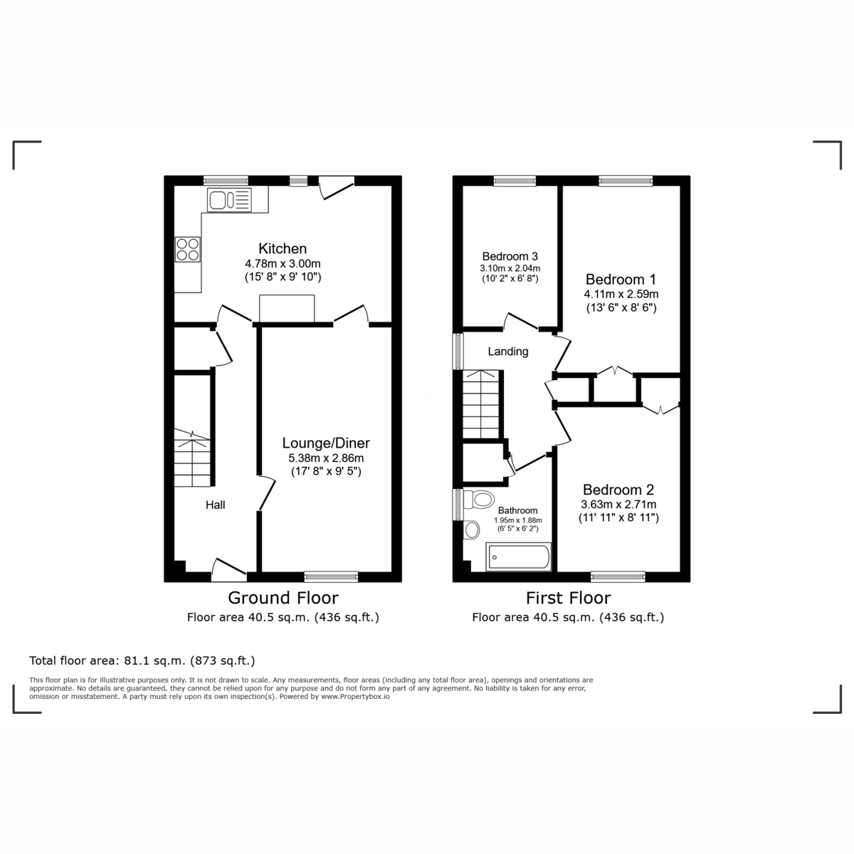 69, Croxford Gardens, Kidlington floorplan
