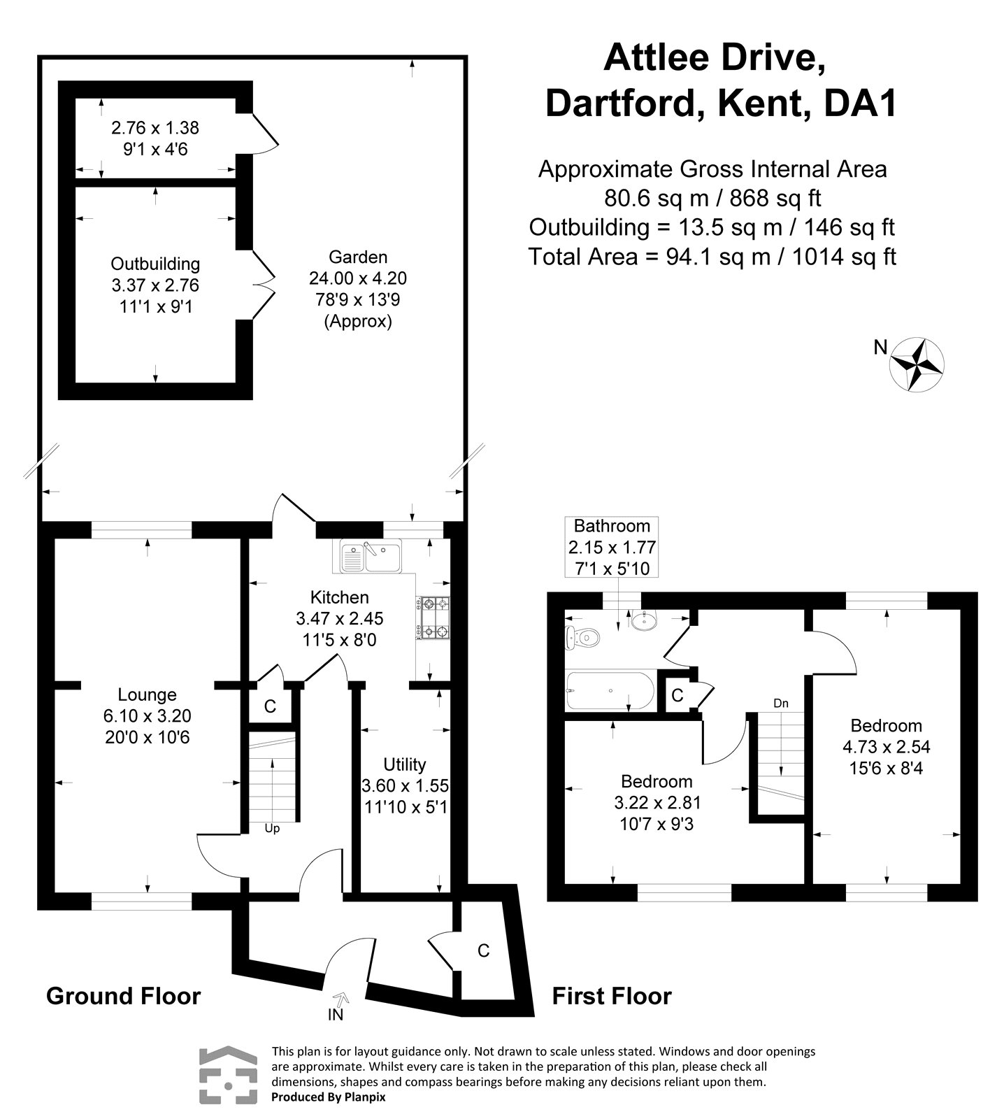136, Attlee Drive, Kent floorplan