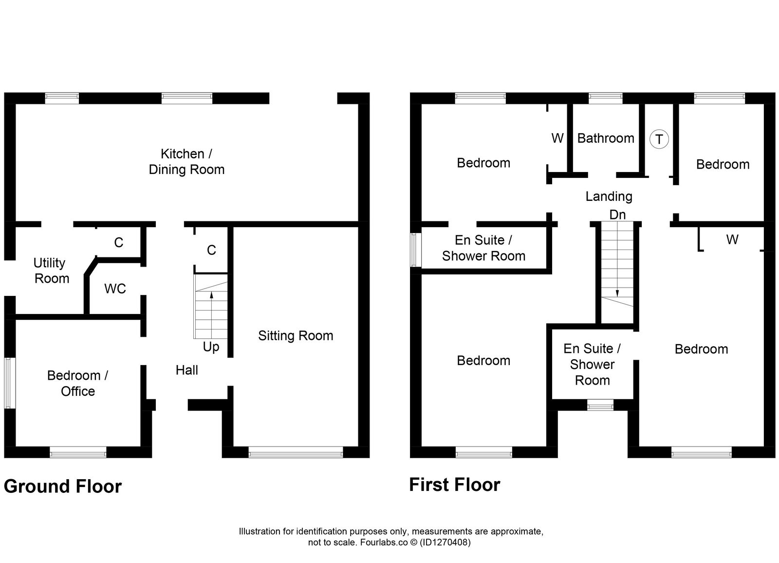 21 Ruighard Place, Inverness, IV3 8DZ floorplan