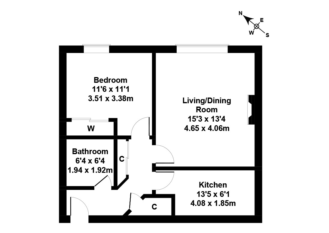 1 Bedrooms Flat for sale in Rodney Place, Broughton, Edinburgh EH7