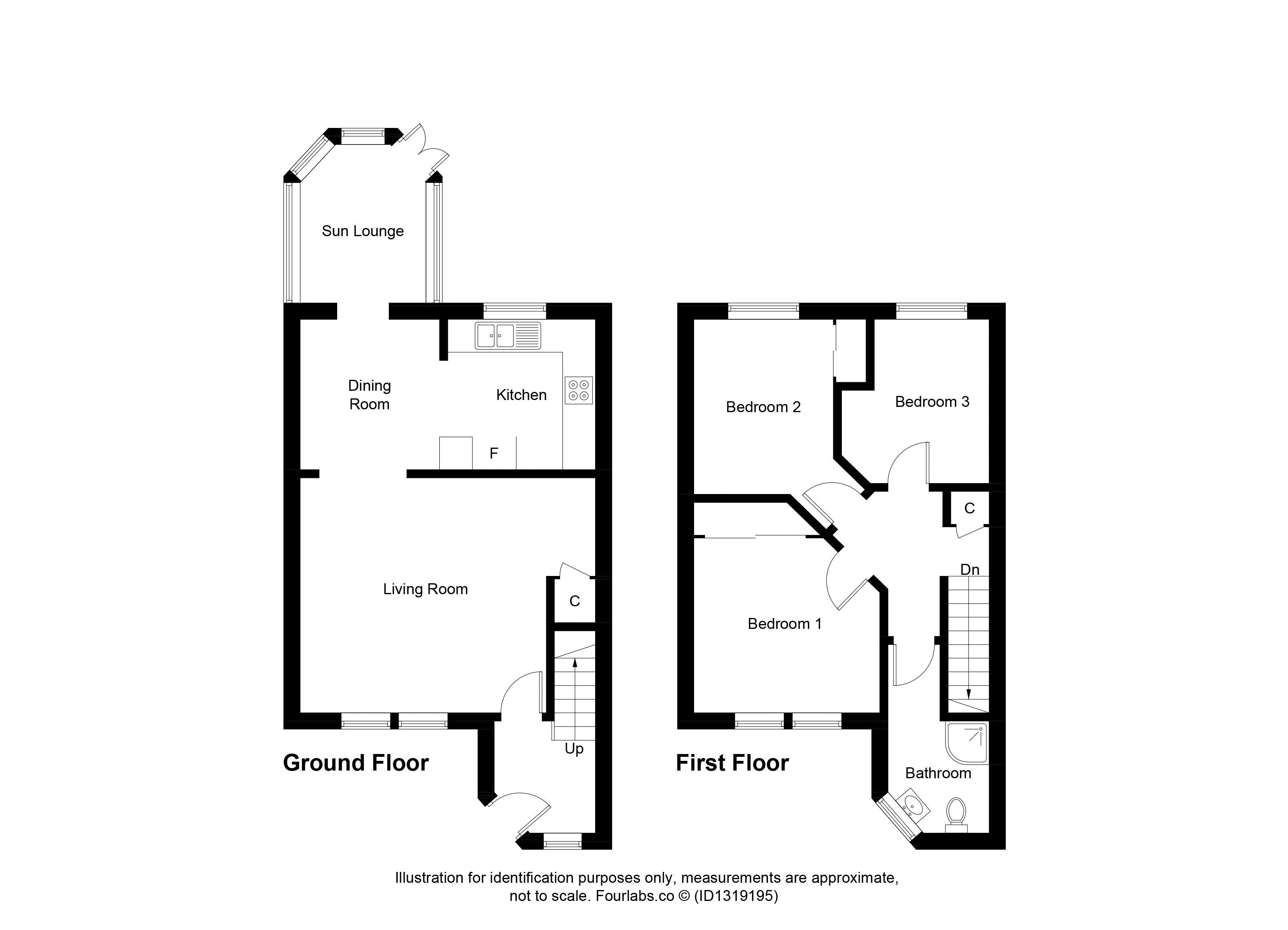 1, Stanley Gardens, Glenrothes floorplan